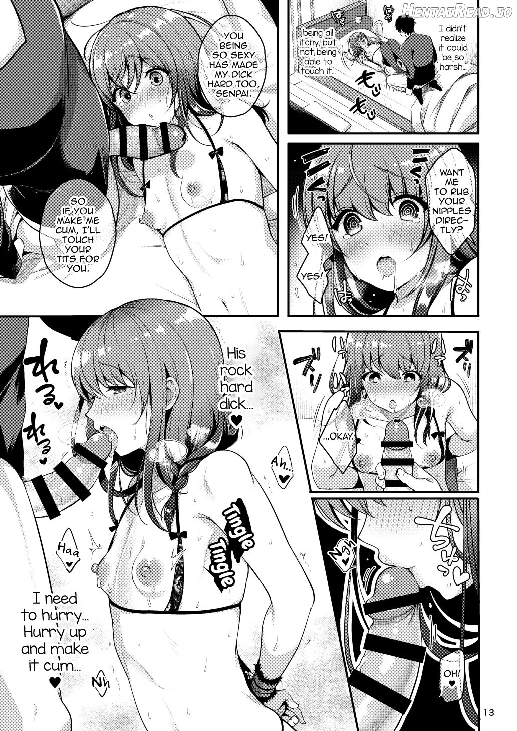 Senpai no Oppai ~Gaman Hen~ Chapter 1 - page 15