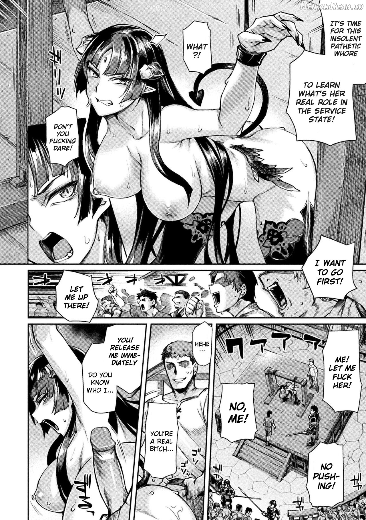 Kuroinu 2 -Inyoku ni Somaru Haitoku no Miyako, Futatabi- THE COMIC Chapter 2 - page 111