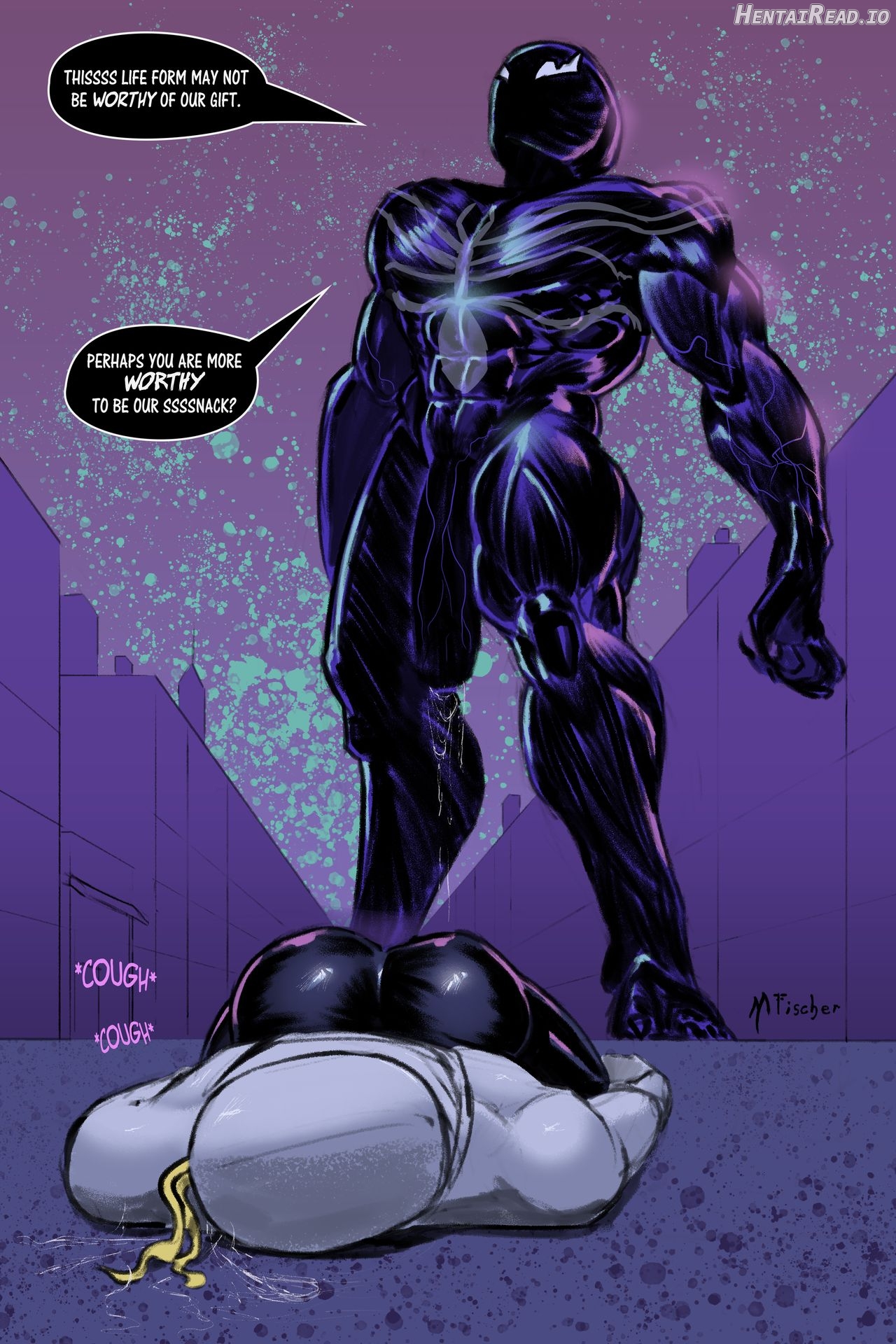 Meinfischer - Venom's Kiss: The Cumplete Saga Chapter 1 - page 14