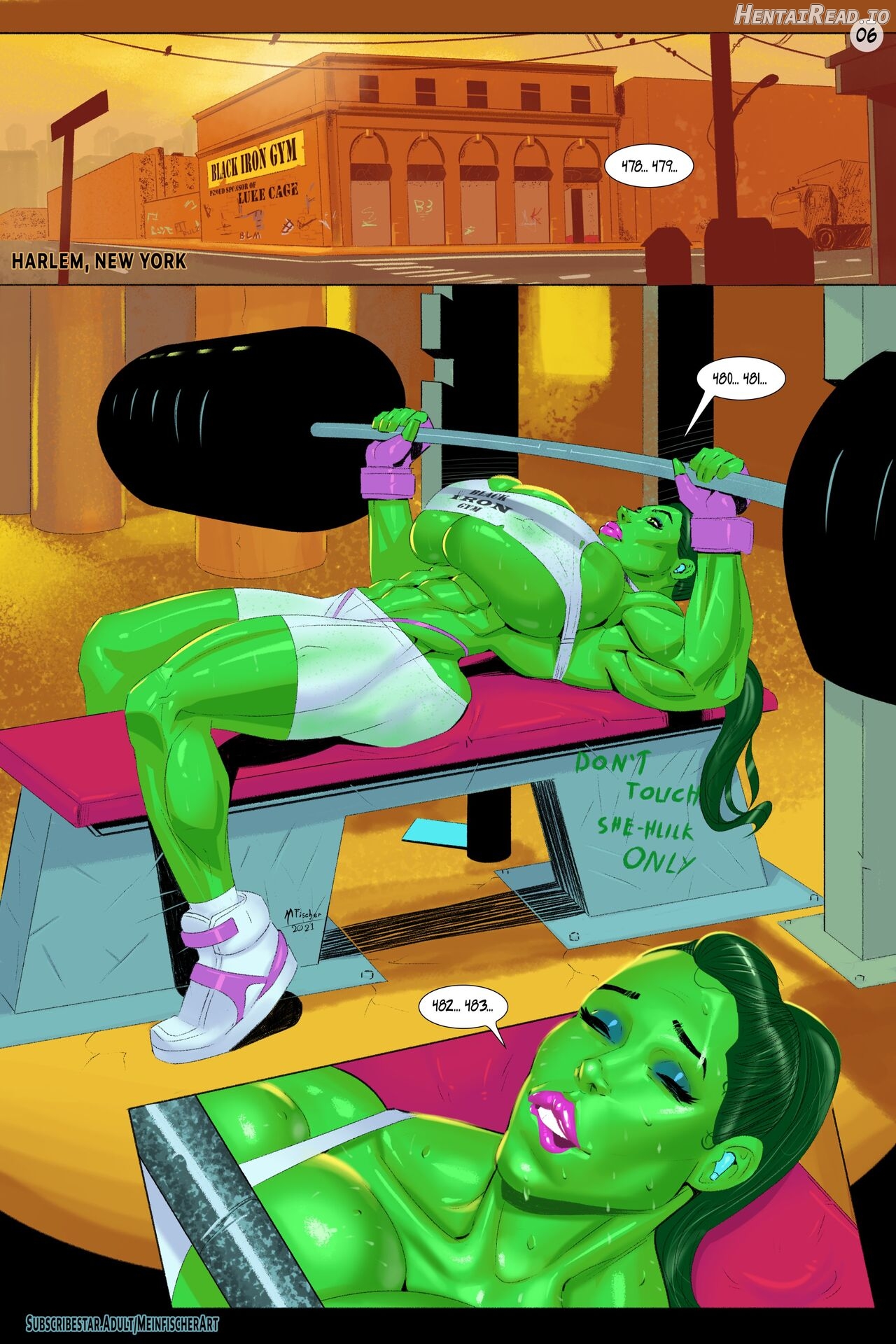Meinfischer - Venom's Kiss: The Cumplete Saga Chapter 1 - page 39
