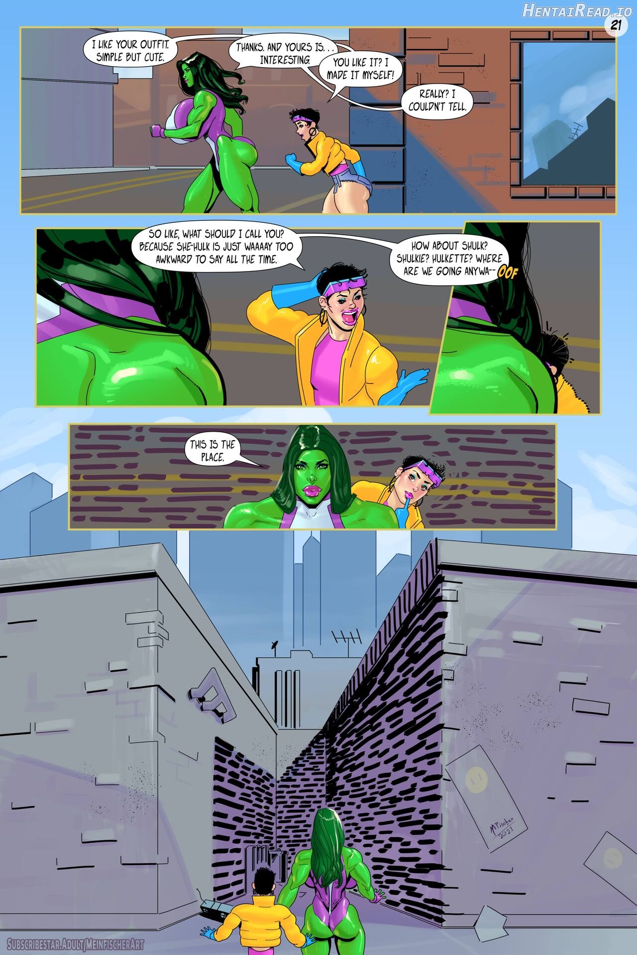Meinfischer - Venom's Kiss: The Cumplete Saga Chapter 1 - page 54