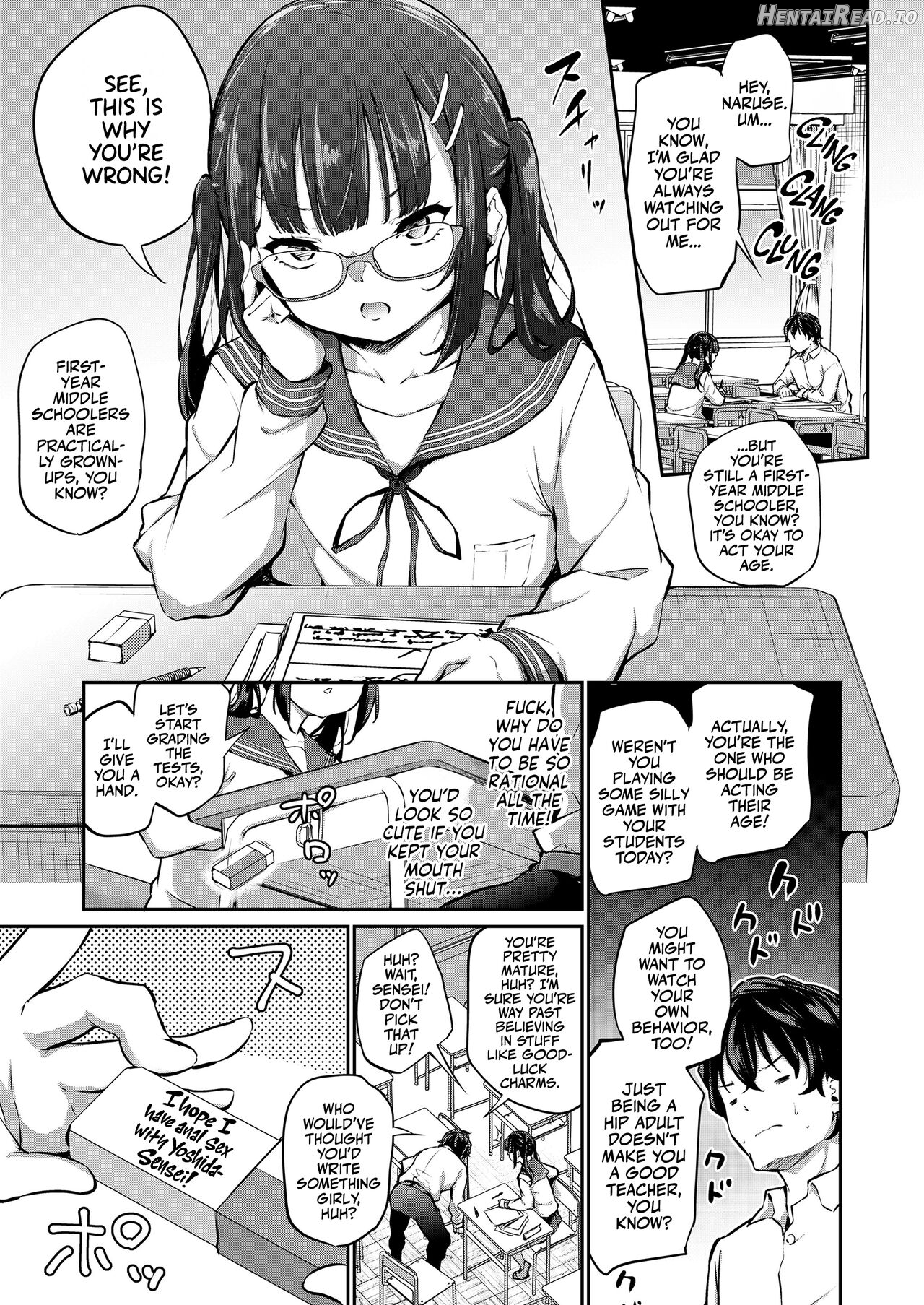 Read Online Iinchou wa Oshiri ga Yowai Chapter 1 - page 3