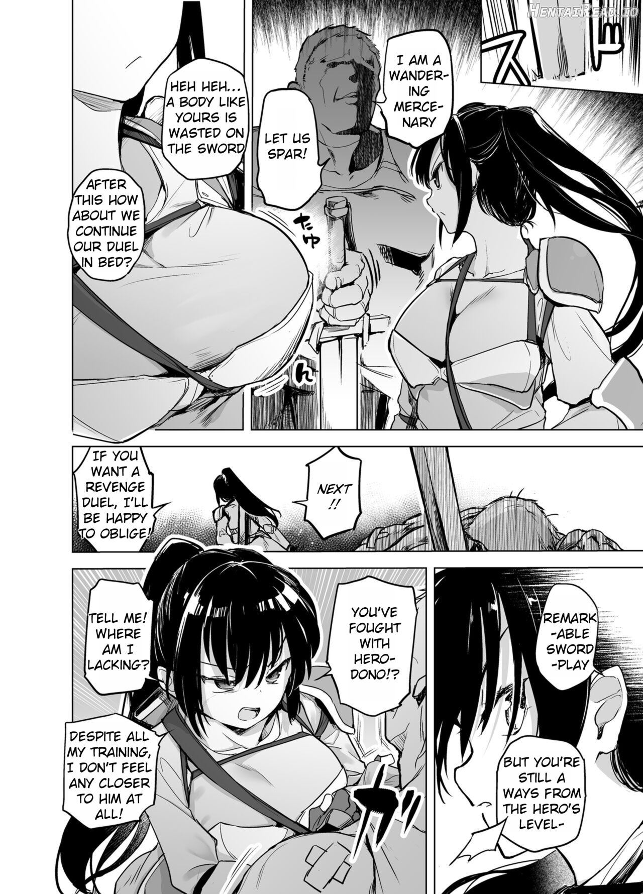 Yuusha Aaaaah to Nakama-tachi onna senshi no shoubu-fuku Chapter 1 - page 4