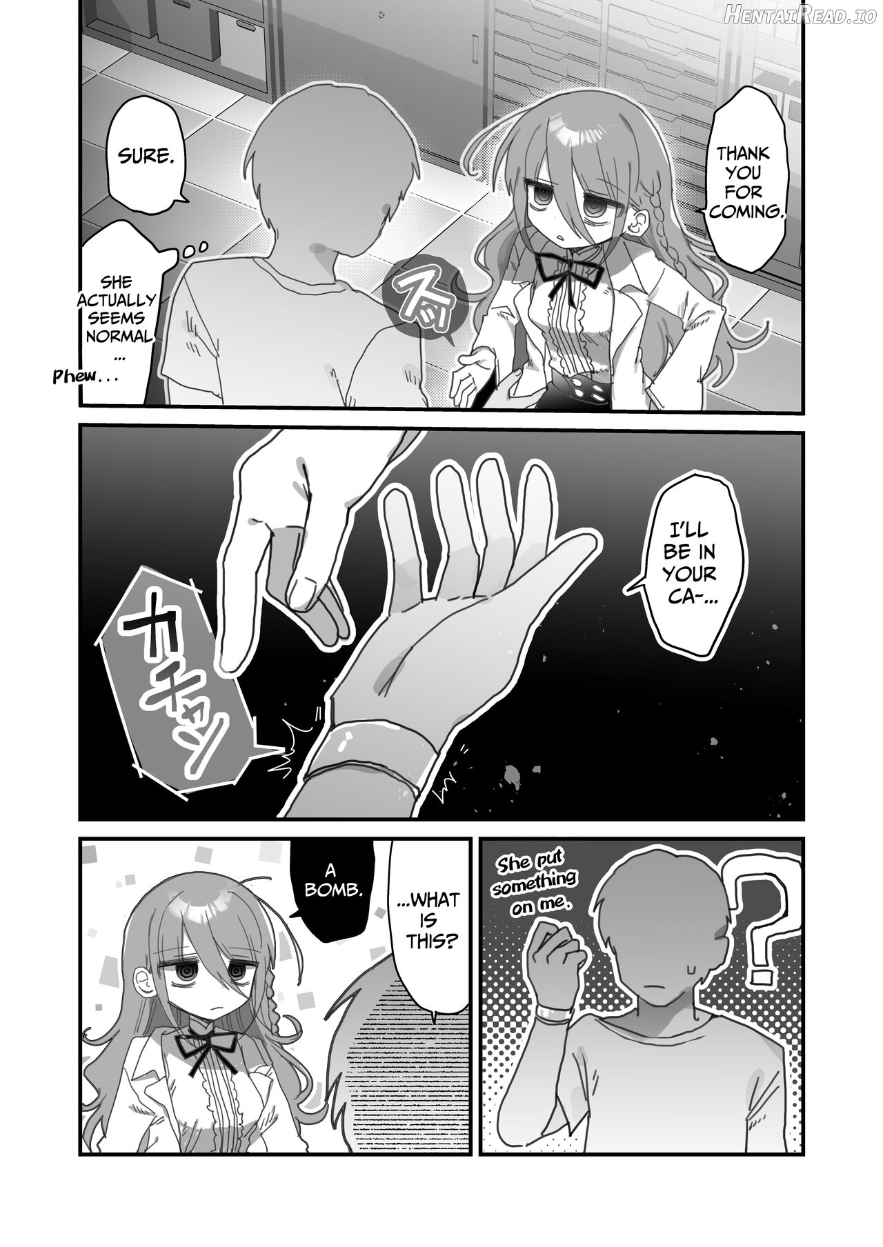 Downer Kenkyuusha Onee-san ni Onegai shite Ecchi na Koto shite Morau Hanashi. Chapter 1 - page 3