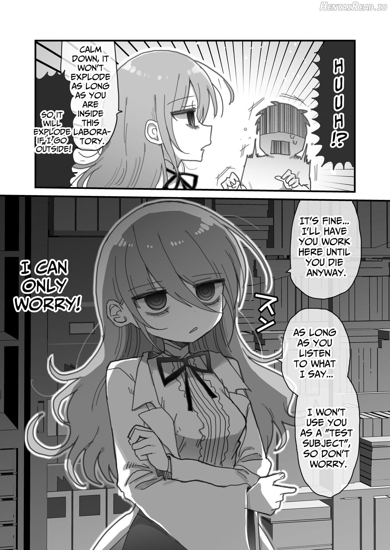 Downer Kenkyuusha Onee-san ni Onegai shite Ecchi na Koto shite Morau Hanashi. Chapter 1 - page 4