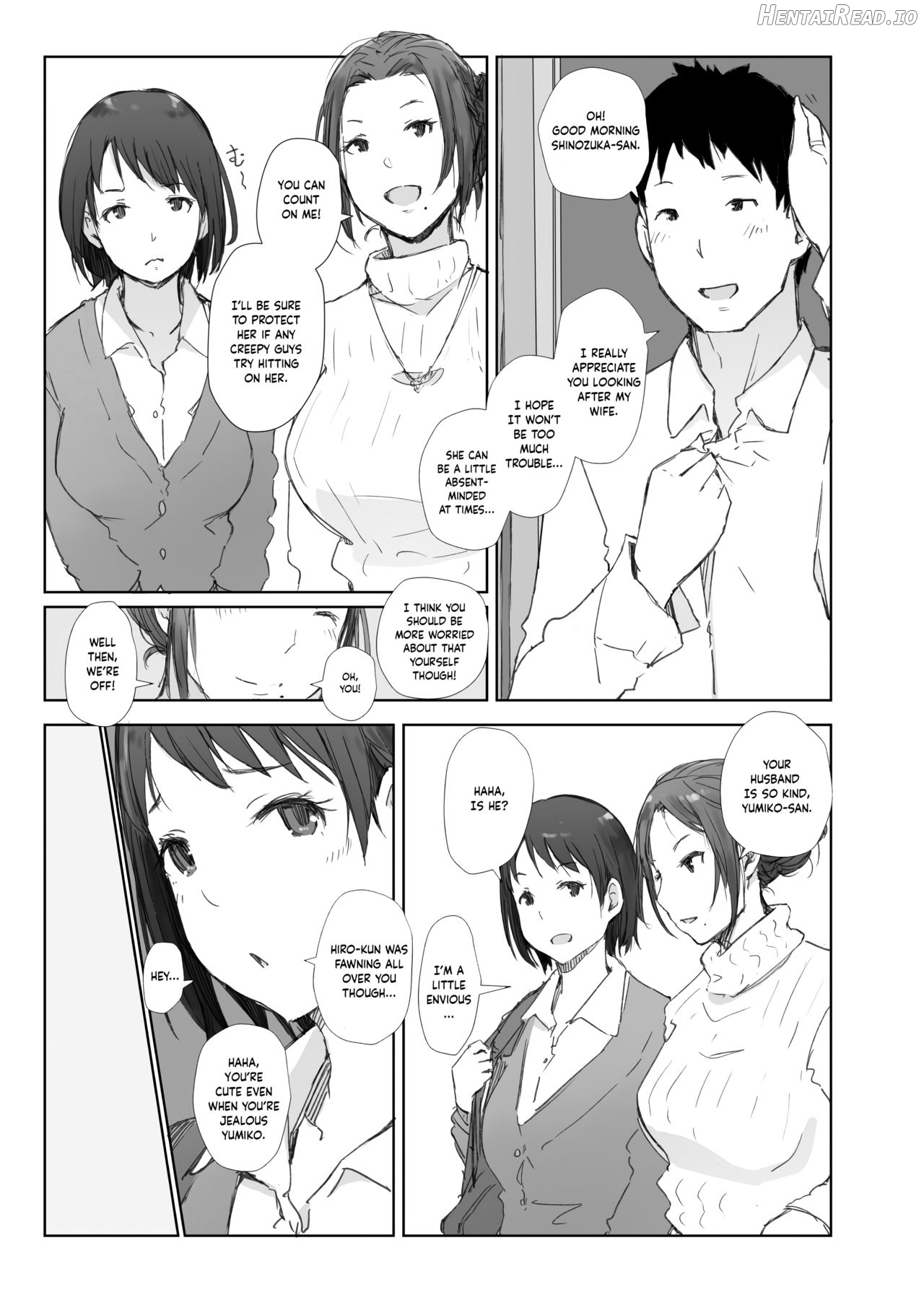 Hitozuma to NTR Chounai Ryokou -Futsukame + Netorareta Hitozuma to Netorareru Hitozuma Chapter 1 - page 143
