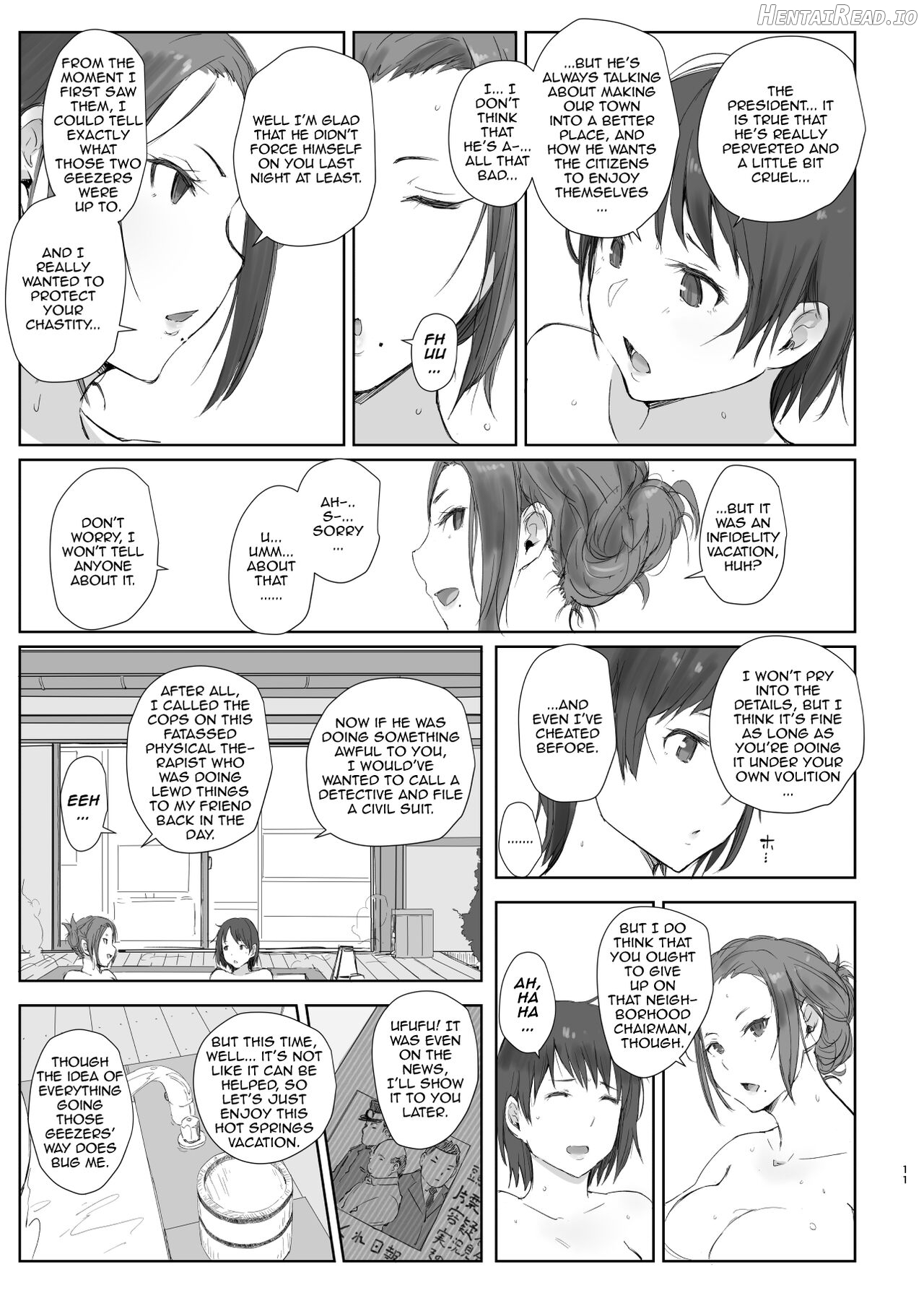 Hitozuma to NTR Chounai Ryokou -Futsukame + Netorareta Hitozuma to Netorareru Hitozuma Chapter 1 - page 198