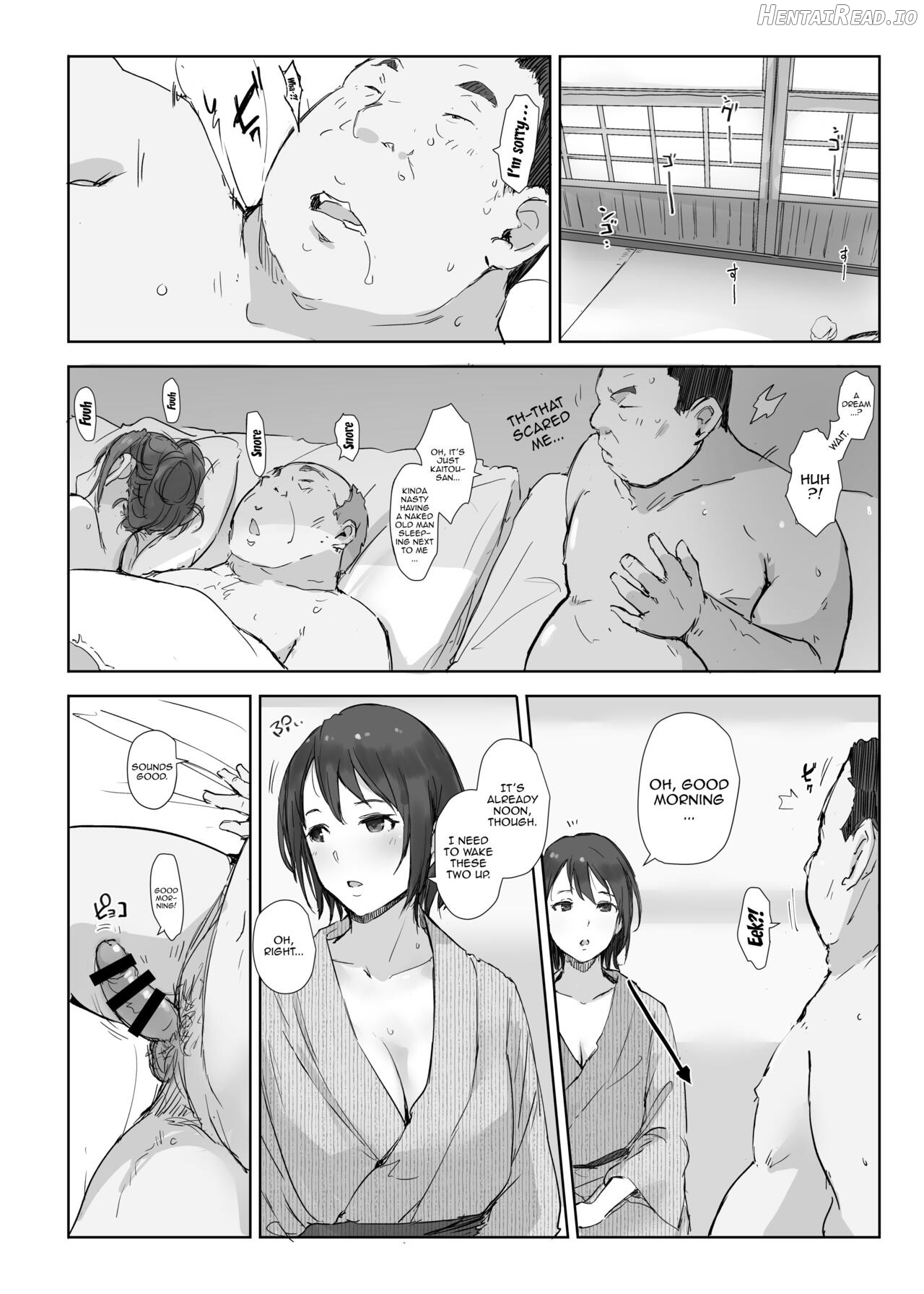 Hitozuma to NTR Chounai Ryokou -Futsukame + Netorareta Hitozuma to Netorareru Hitozuma Chapter 1 - page 242