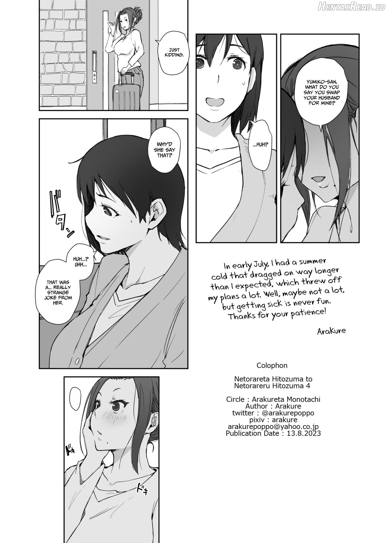 Hitozuma to NTR Chounai Ryokou -Futsukame + Netorareta Hitozuma to Netorareru Hitozuma Chapter 1 - page 278