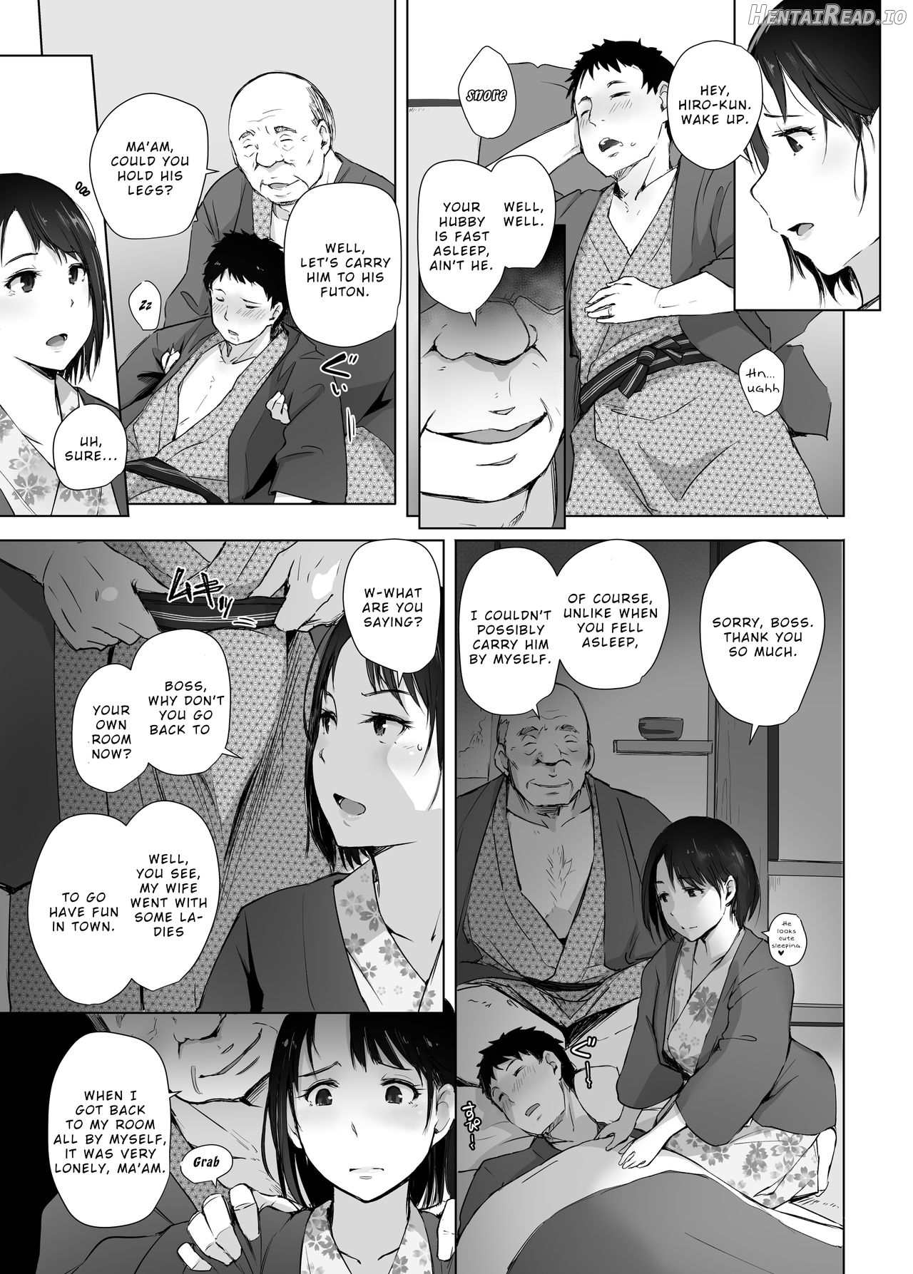 Hitozuma to NTR Chounai Ryokou -Futsukame + Netorareta Hitozuma to Netorareru Hitozuma Chapter 1 - page 62