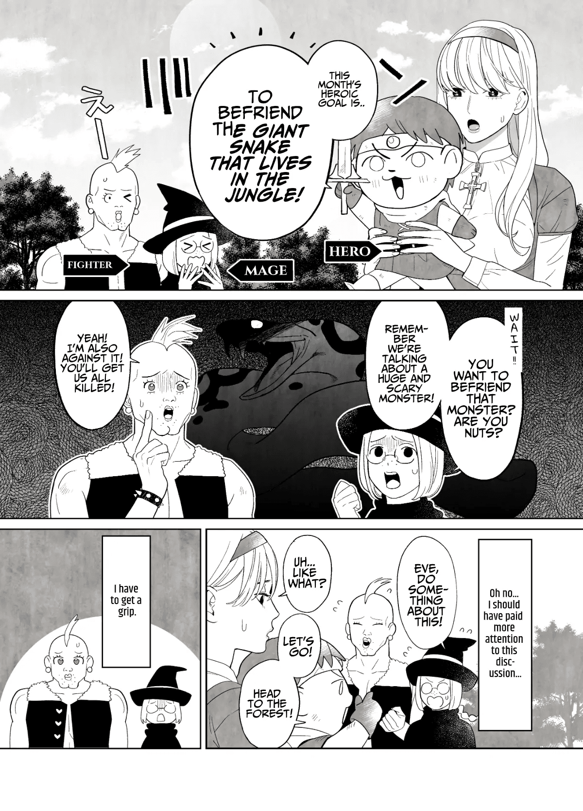 Tsumi wo Okashita Shuudou Onna wa Orochi no Mamono ni Zange suru Chapter 1 - page 4