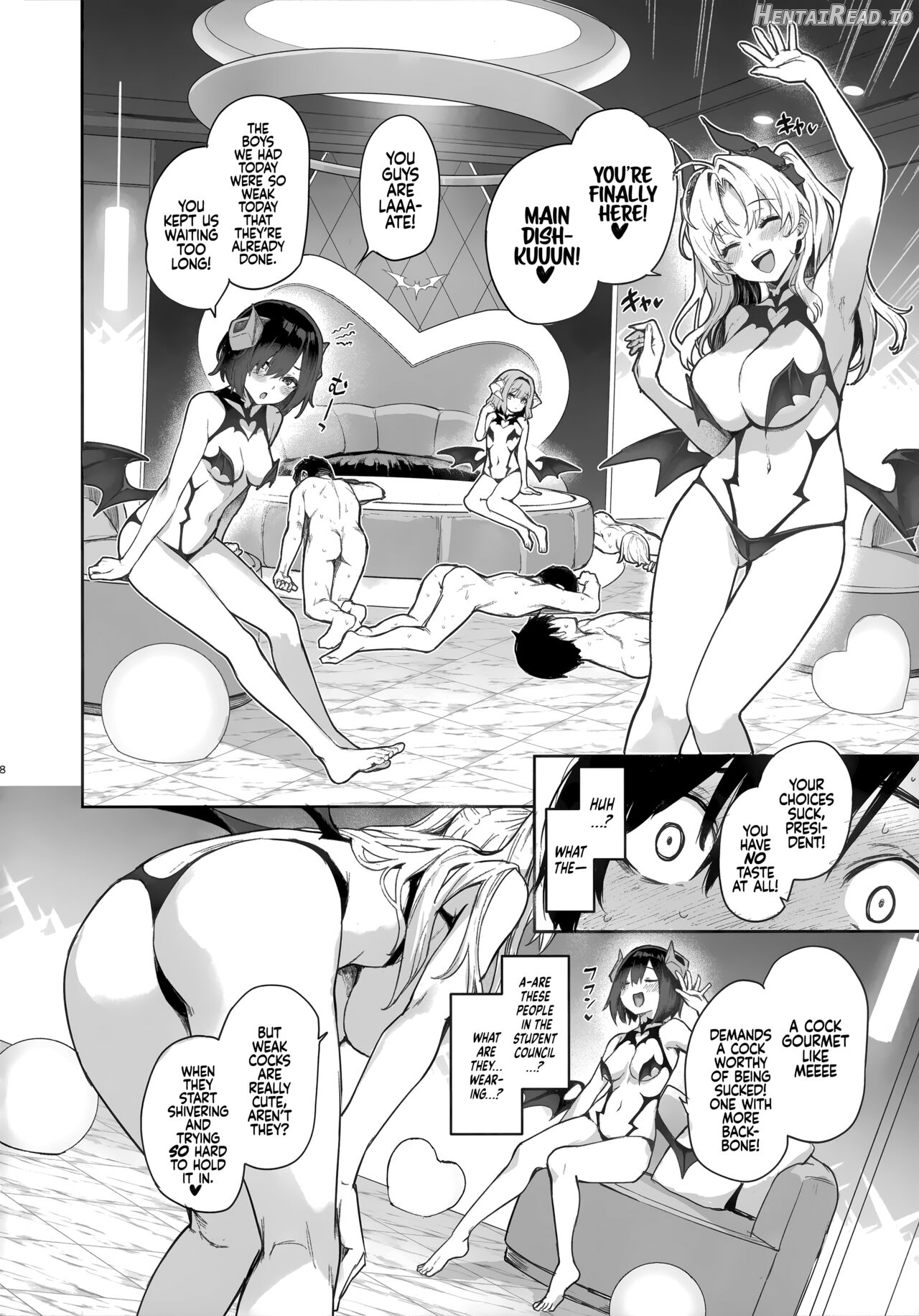 Succubus Seitokai Shiko Shiko Shikkoubu Chapter 1 - page 8