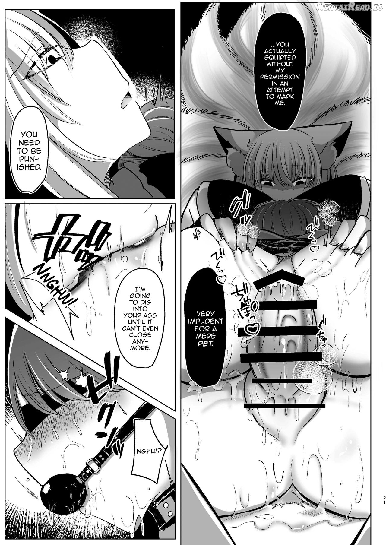 Yakumo Ran ga Seishori Pet to Tawamureru Hon Chapter 1 - page 21