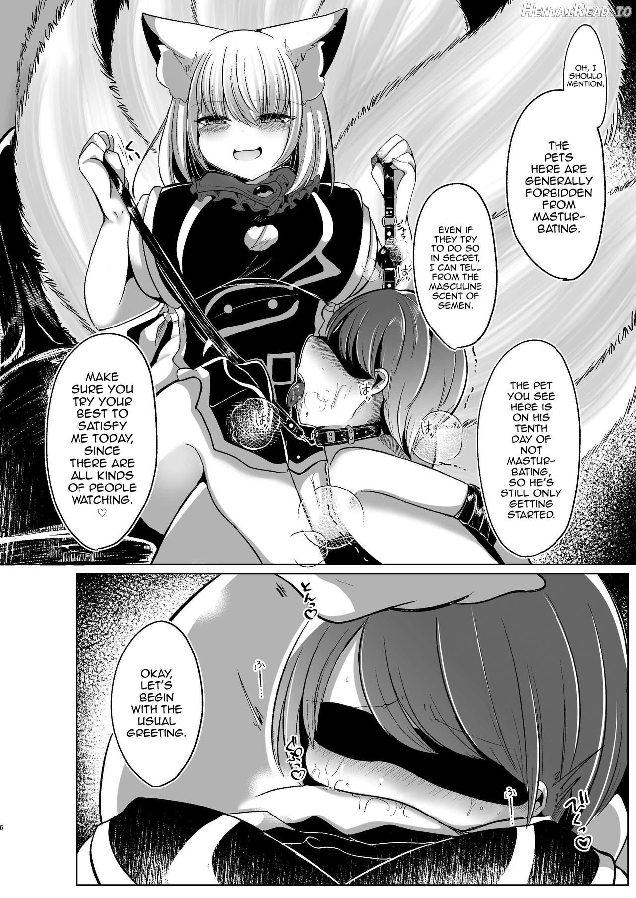 Yakumo Ran ga Seishori Pet to Tawamureru Hon Chapter 1 - page 6