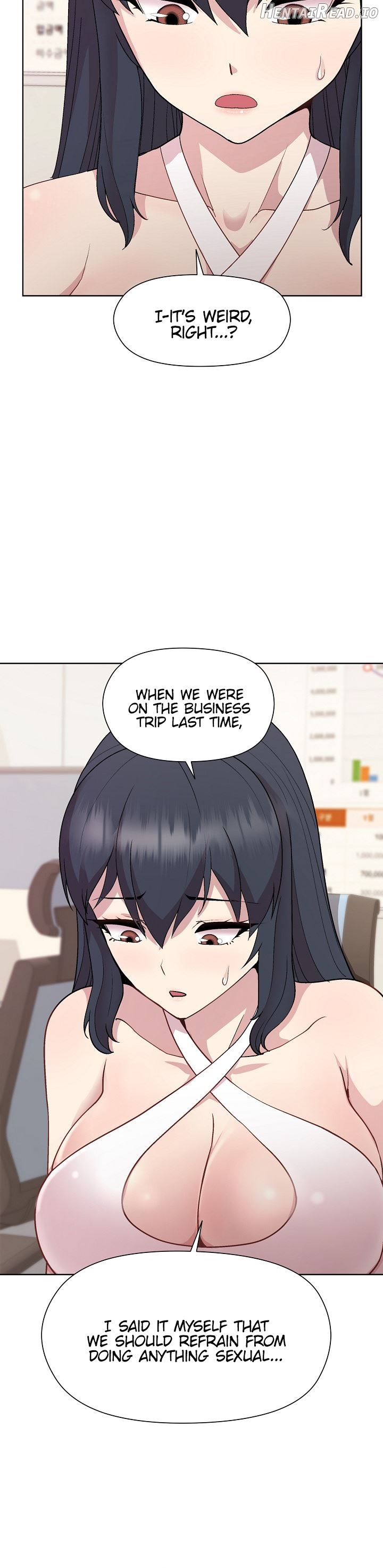 Playing a game with my Busty Manager Chapter 36 - page 2