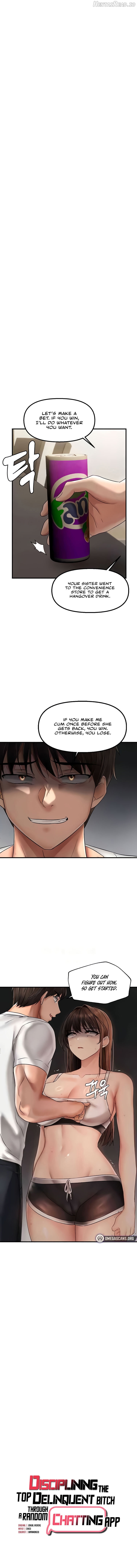 Discipling the Top Delinquent Bitch Through a Random Chatting App Chapter 10 - page 1