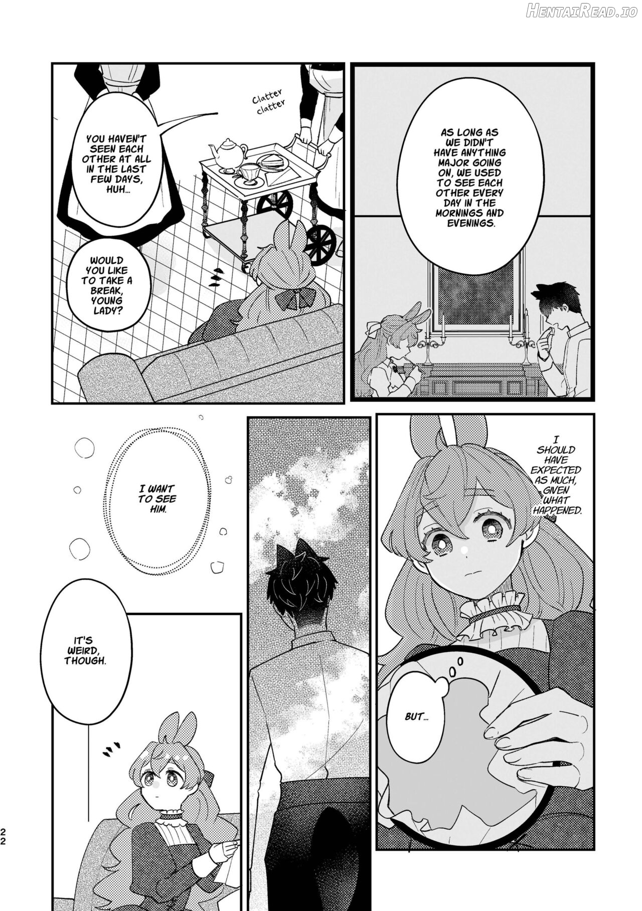 Usagi Reijou to Ookami Reisoku Chapter 1 - page 22