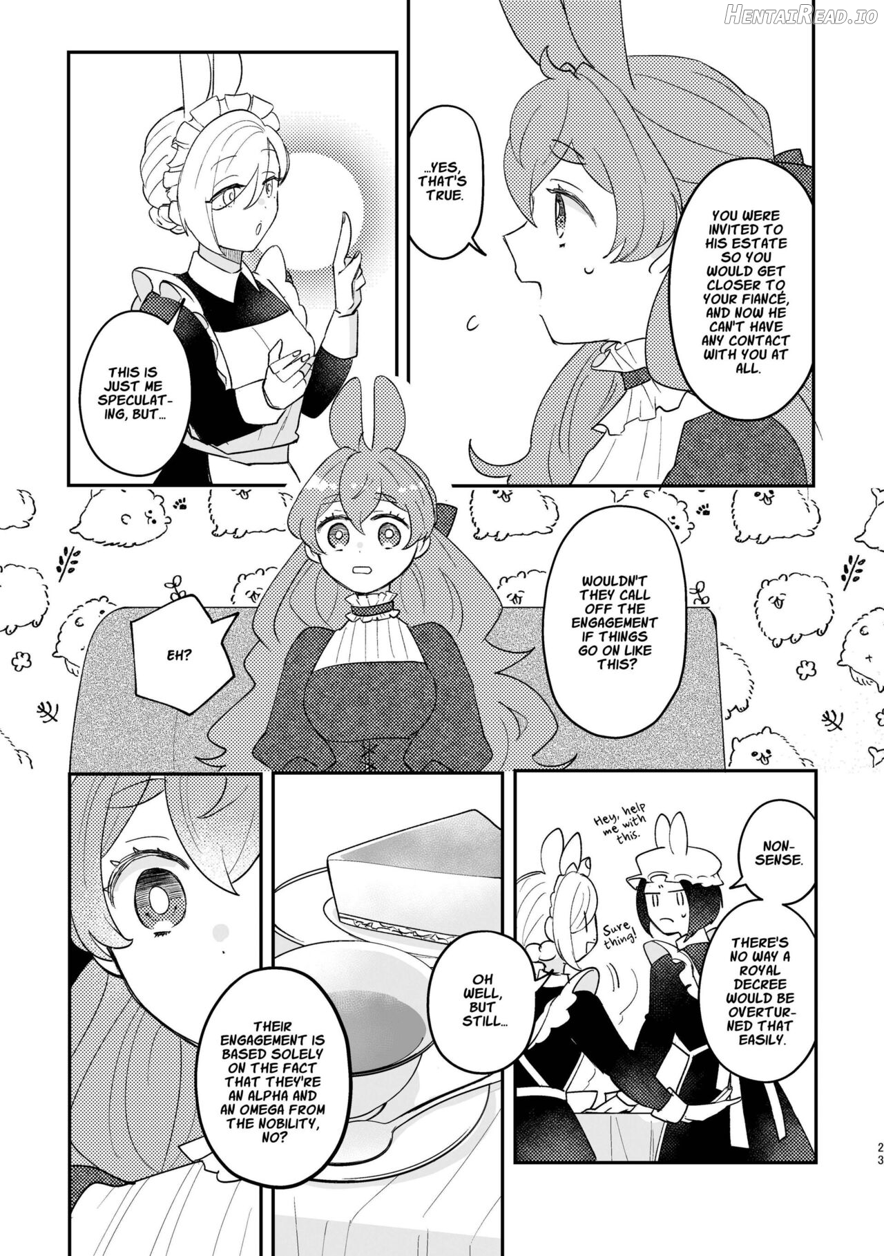 Usagi Reijou to Ookami Reisoku Chapter 1 - page 23
