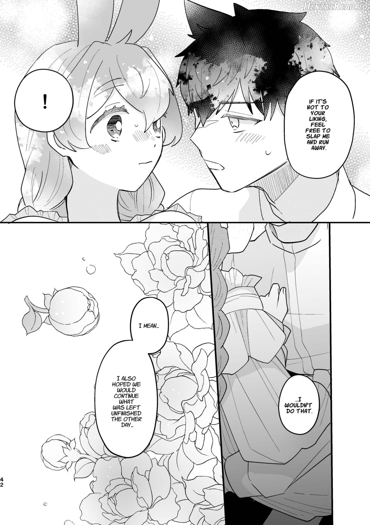Usagi Reijou to Ookami Reisoku Chapter 1 - page 42