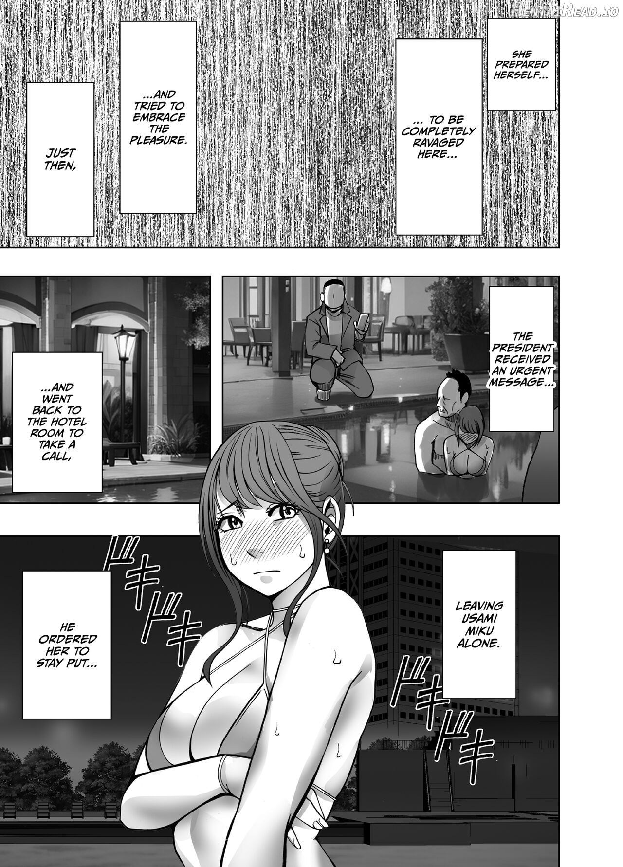 Ki ga Tsuyoi Joushi Announcer ga Kutsujoku ni Taerarenaku Naru Made Night Pool Hen Chapter 1 - page 15