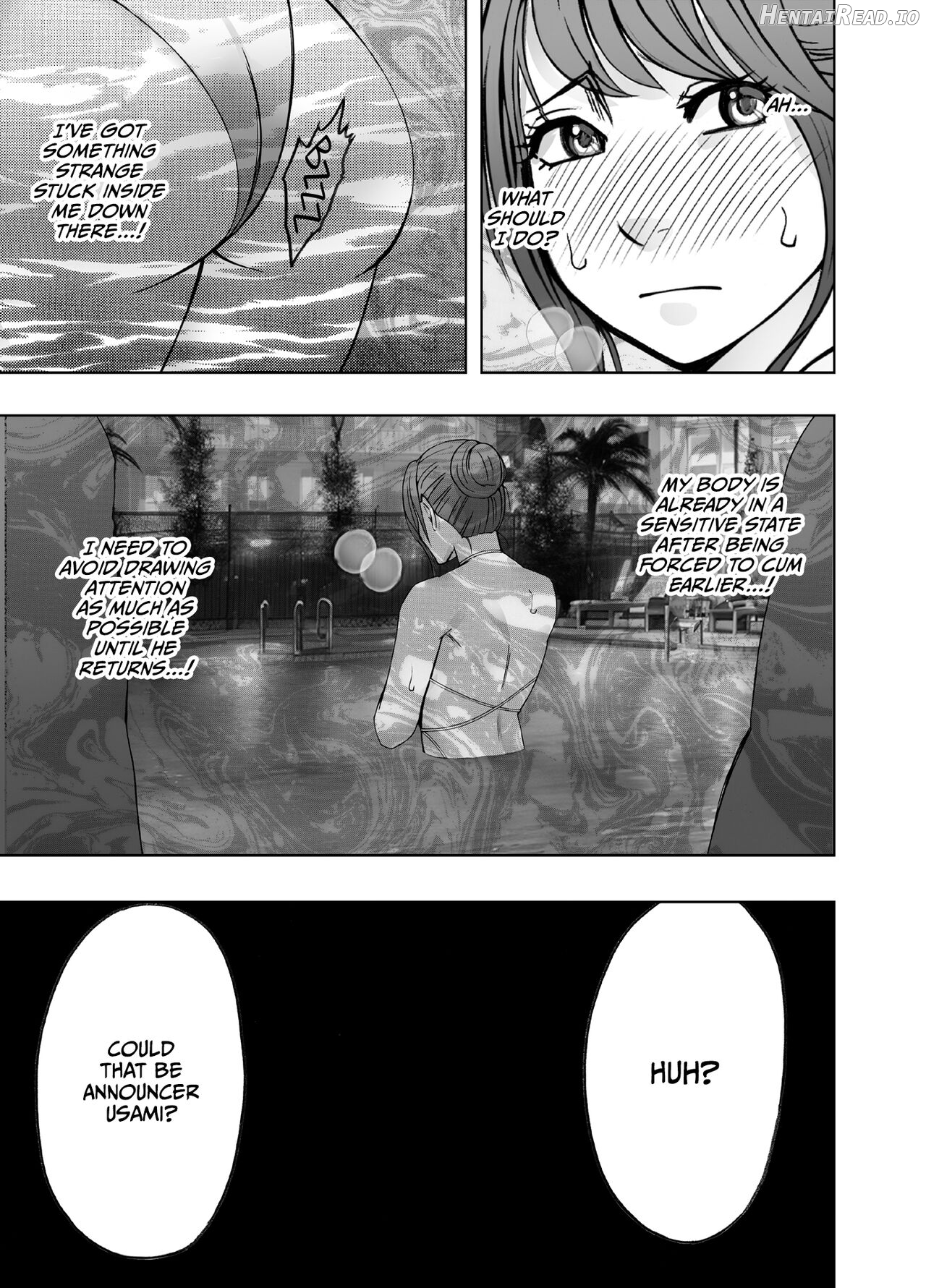 Ki ga Tsuyoi Joushi Announcer ga Kutsujoku ni Taerarenaku Naru Made Night Pool Hen Chapter 1 - page 16