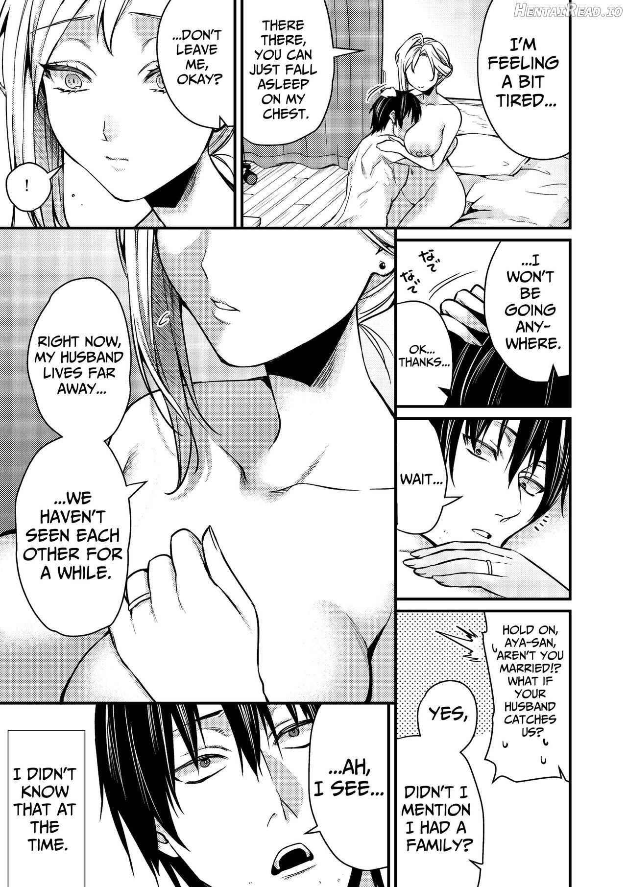 Cool-Dere Kinpatsu Hitozuma Zenra Kaseifu san ga Yanda Boku ni Yasashiku Shite Kureta Ohanashi 1 Chapter 1 - page 37