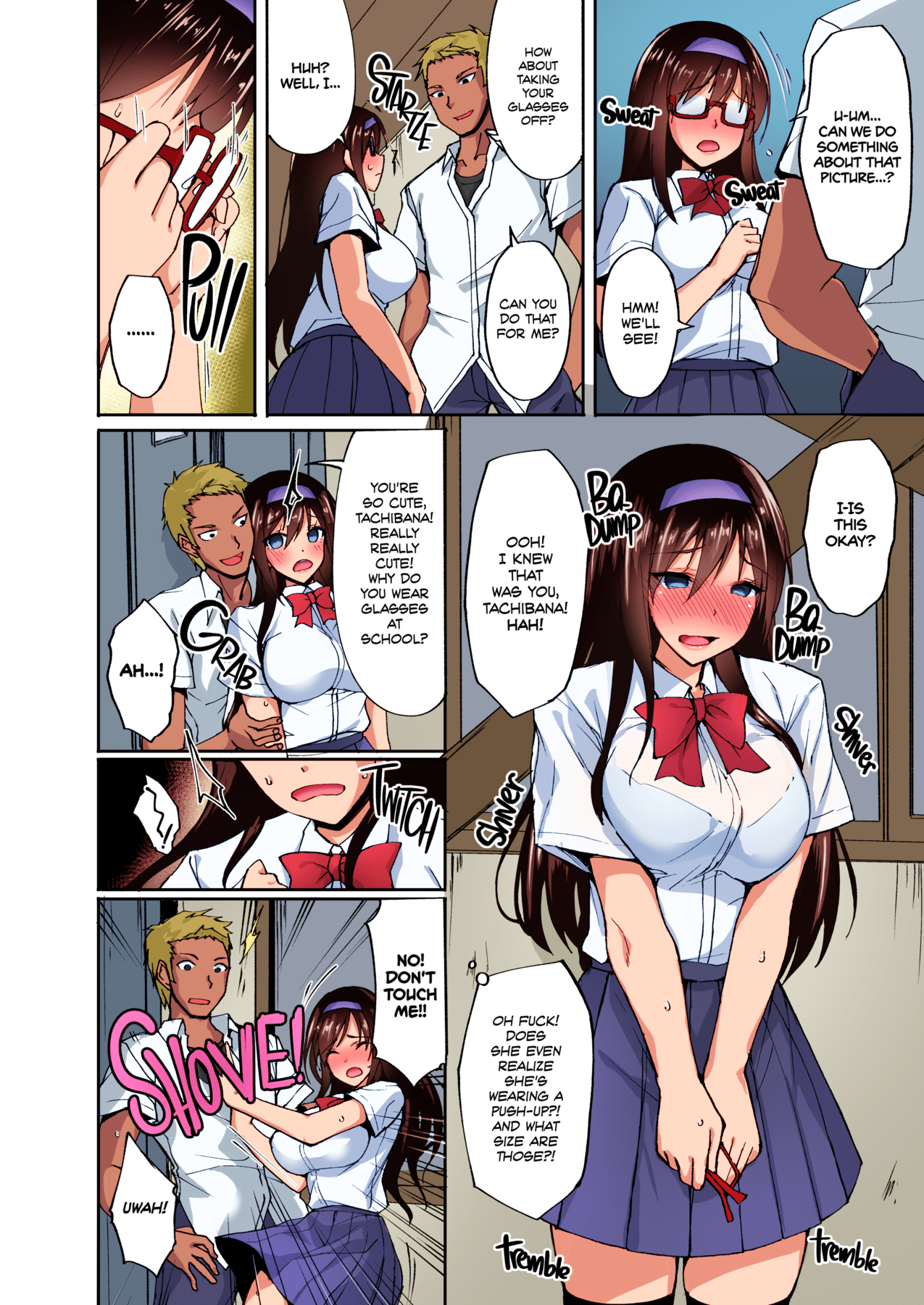 Netorare Junior Girlfriend ~Taken and Fucked Behind His Back~ Chapter 1 - page 11