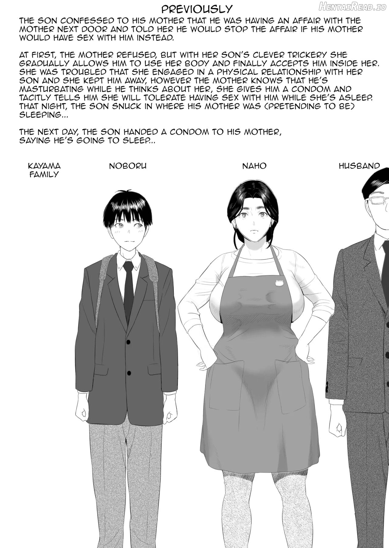 Kinjo Yuuwaku Boku ga Okaa-san to Konna Koto ni Nacchau Hanashi Compilation Chapter 1 - page 192