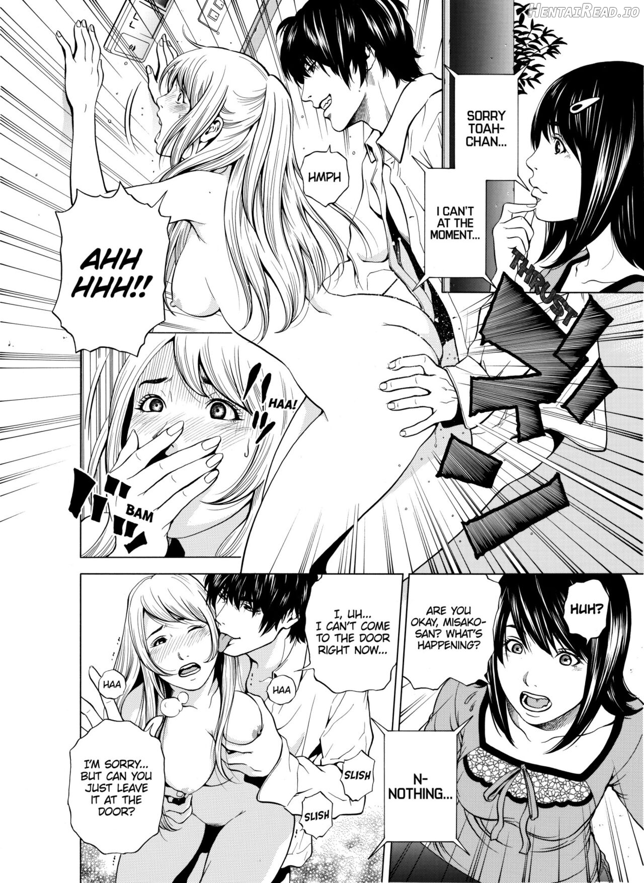 Netorareru.~ Tsuma ga Ochi Yuku Hen'ai Kairaku no Hate ni...1-6 Chapter 1-5 - page 57