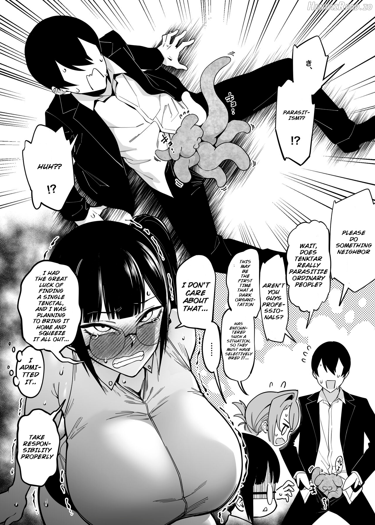 Otonari-san wa Yami Soshiki ni Nikutai Kaizou sareta Moto Seigi Sentai Member deshita 3 Chapter 1 - page 29