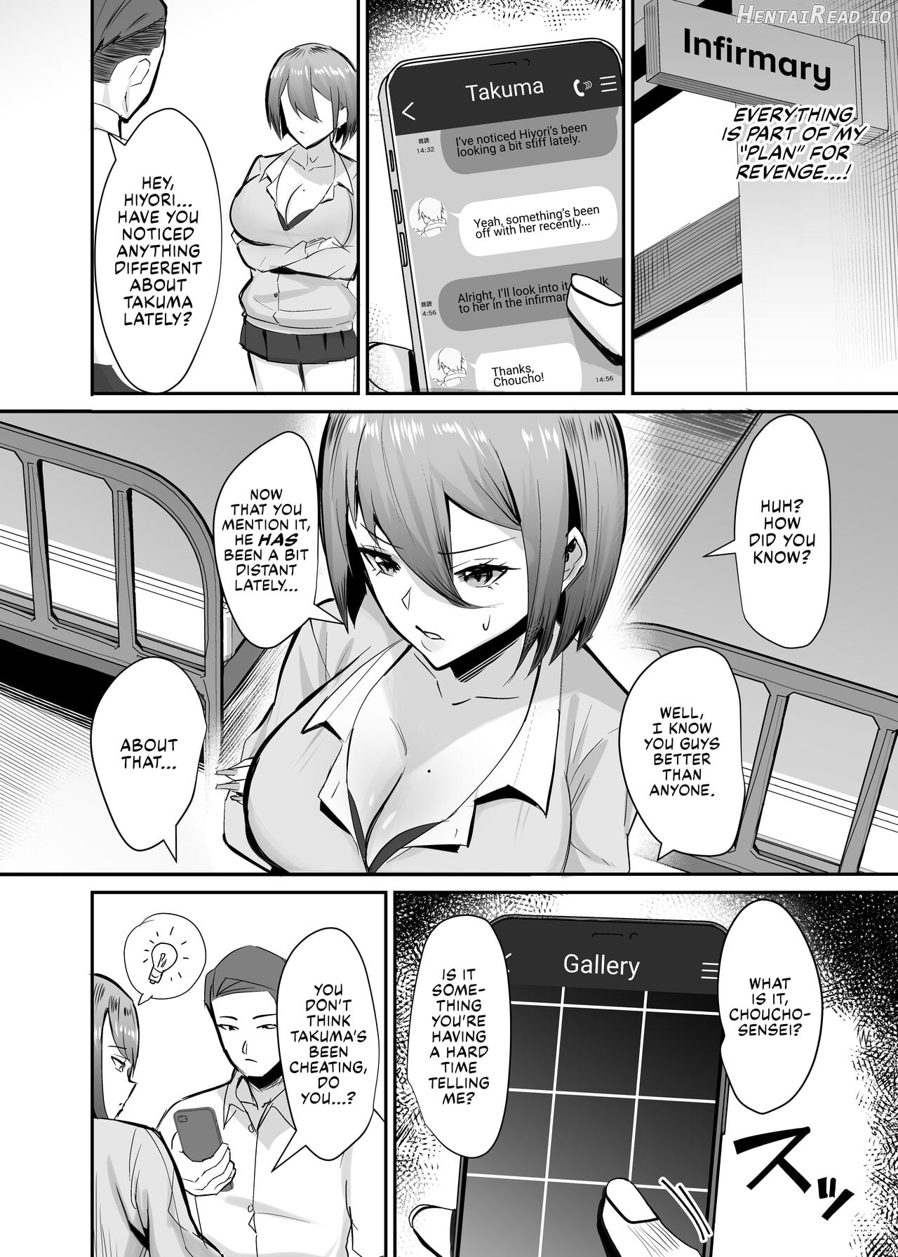 Fukushu NTR <Okaseri Kaeshi Tatsuri Kaeshi> ~Mou Gamannarane! Oyako Soutte Baka na Otoko to Taukiae Iyakatte!~ Chapter 1 - page 13