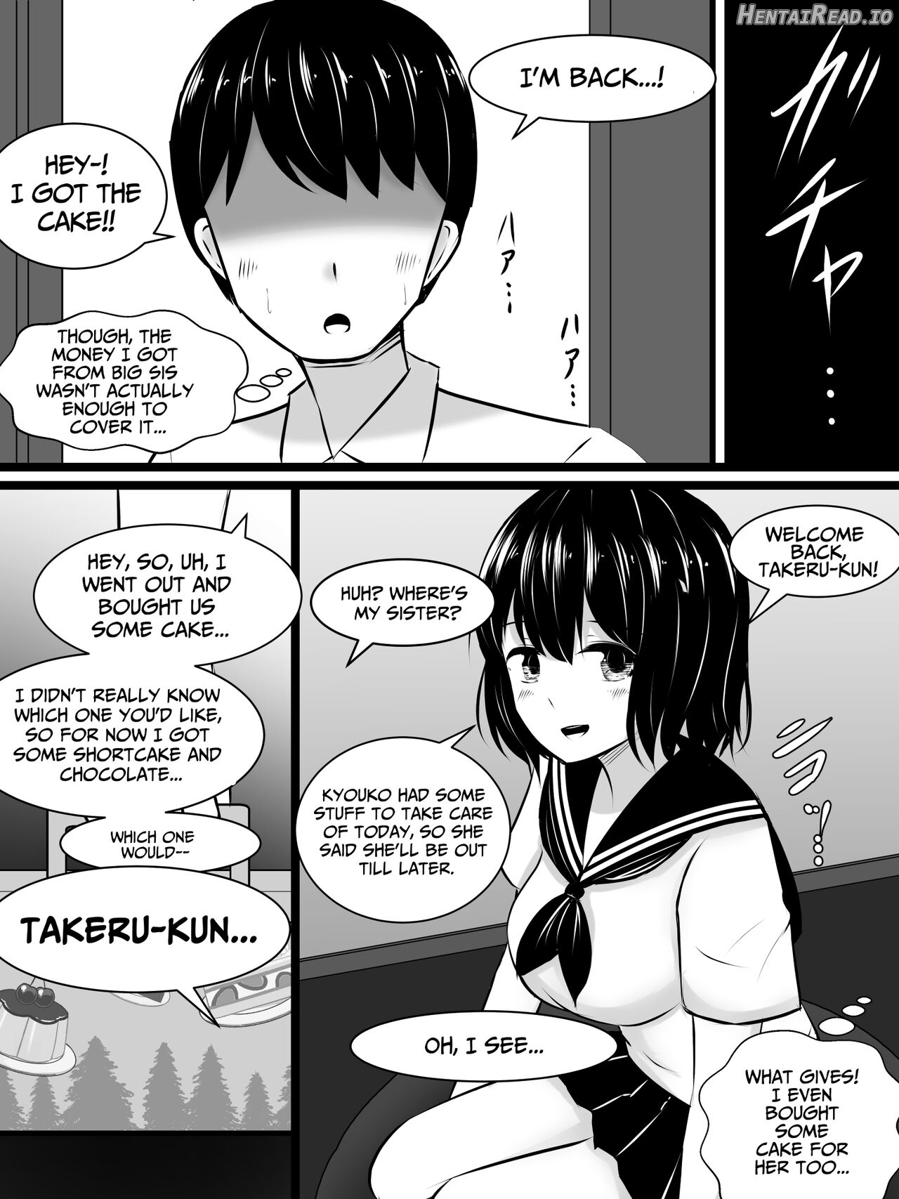 My Amazing Girlfriend Was Cucked From Me By My Big Dick Sister!? Chapter 1 - page 38
