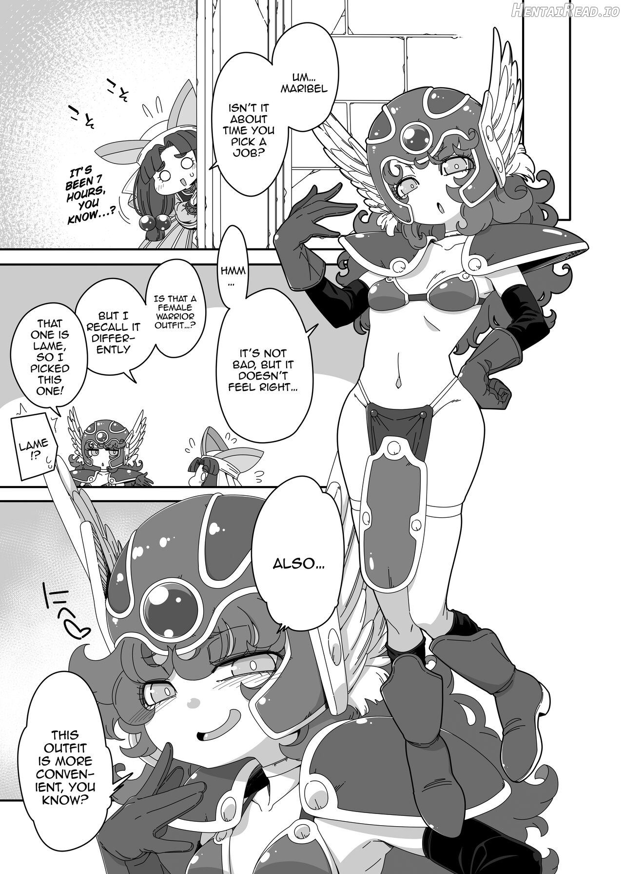 Maribel wa banban tenshoku shite ikitai Chapter 1 - page 2
