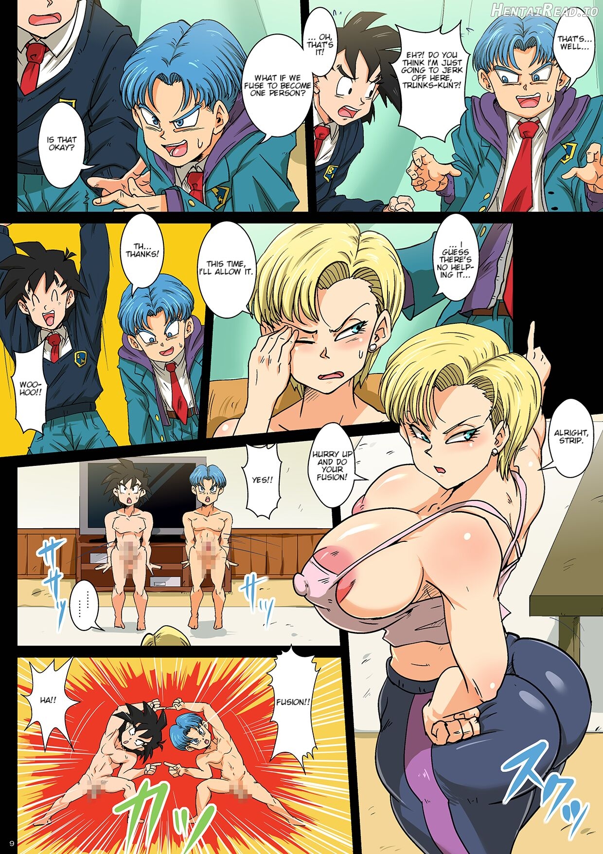 Hōkago wa 18-gō-san chi de SEX zanmai } Having SEX at No.18-san's House After School Chapter 1 - page 9