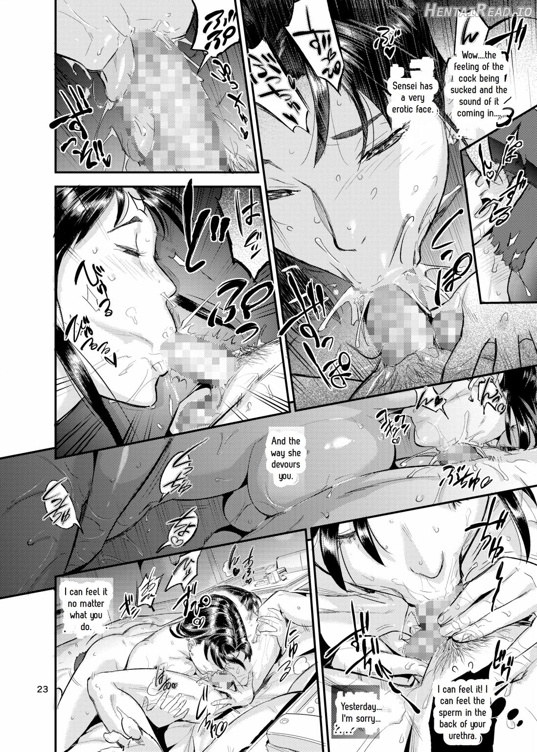 Lifestyle Guidance Matsunoha is eating the students she glares at! O.p Com Chapter 1 - page 24