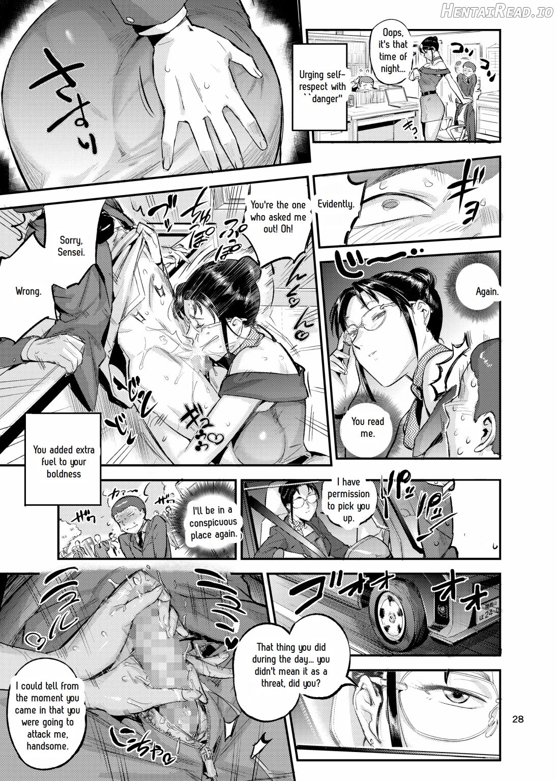 Lifestyle Guidance Matsunoha is eating the students she glares at! O.p Com Chapter 1 - page 29