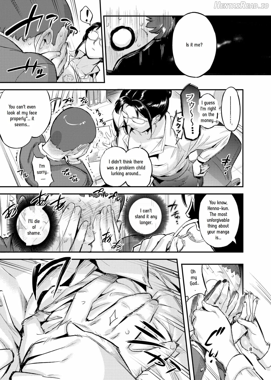 Lifestyle Guidance Matsunoha is eating the students she glares at! O.p Com Chapter 1 - page 9