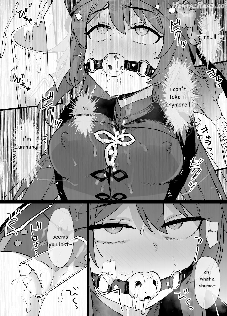 Genshin Impact Hu Tao Chikubi Zeme Manga Chapter 1 - page 5
