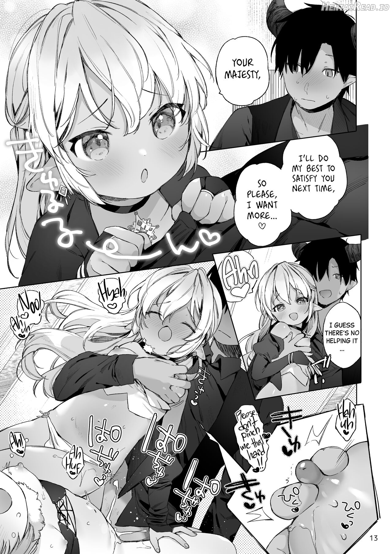 Maou-sama! Mazoku Fukkatsu ni wa Kozukuri shika Arimasen! Chapter 1 - page 14