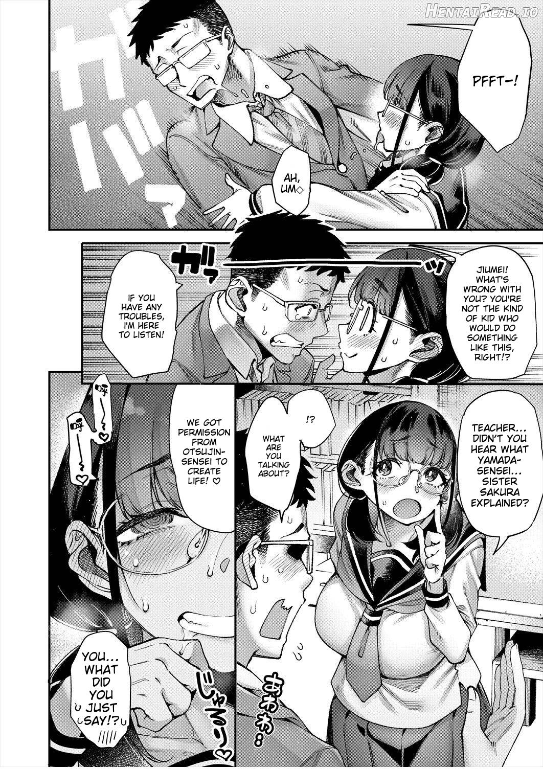 Watashitachi ni Seishi o Maite Haramasete Chapter 1 - page 10