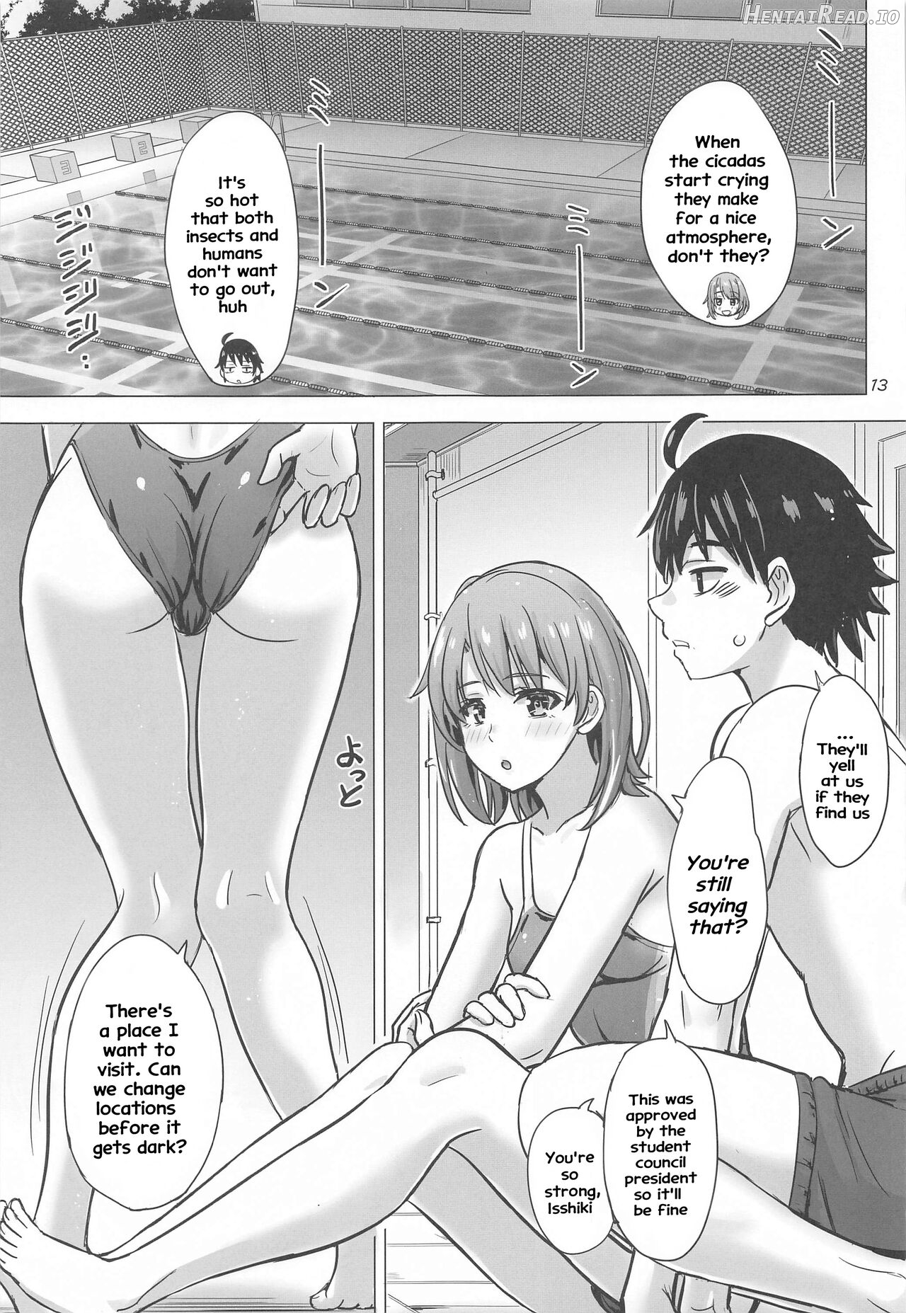 Isshiki Iroha to Mou Ichido Natsuyasumi. - Iroha's days of summer are many sex next year. Chapter 1 - page 12