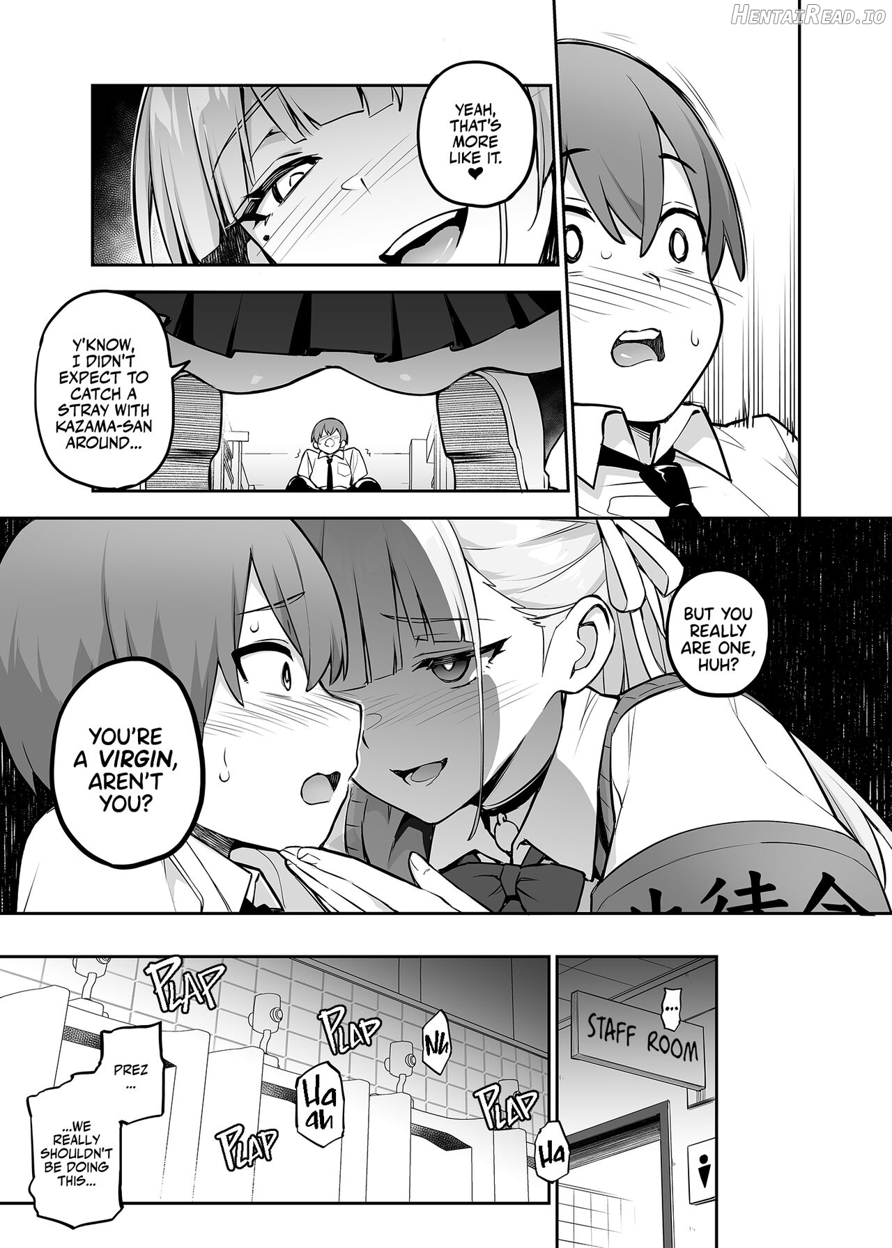 Akogare no Seitokaichou ga Kyonyuu Sugiru Ken | Our Beloved School Prez's TITS are too BIG! Chapter 1 - page 12