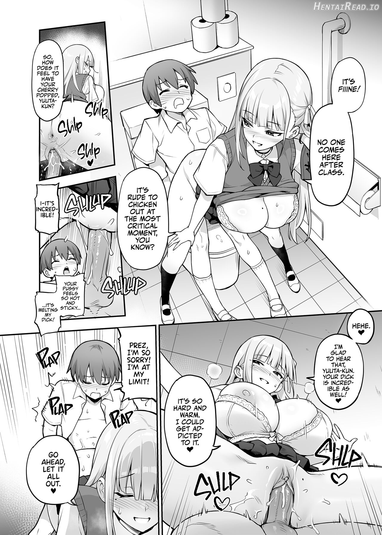 Akogare no Seitokaichou ga Kyonyuu Sugiru Ken | Our Beloved School Prez's TITS are too BIG! Chapter 1 - page 13