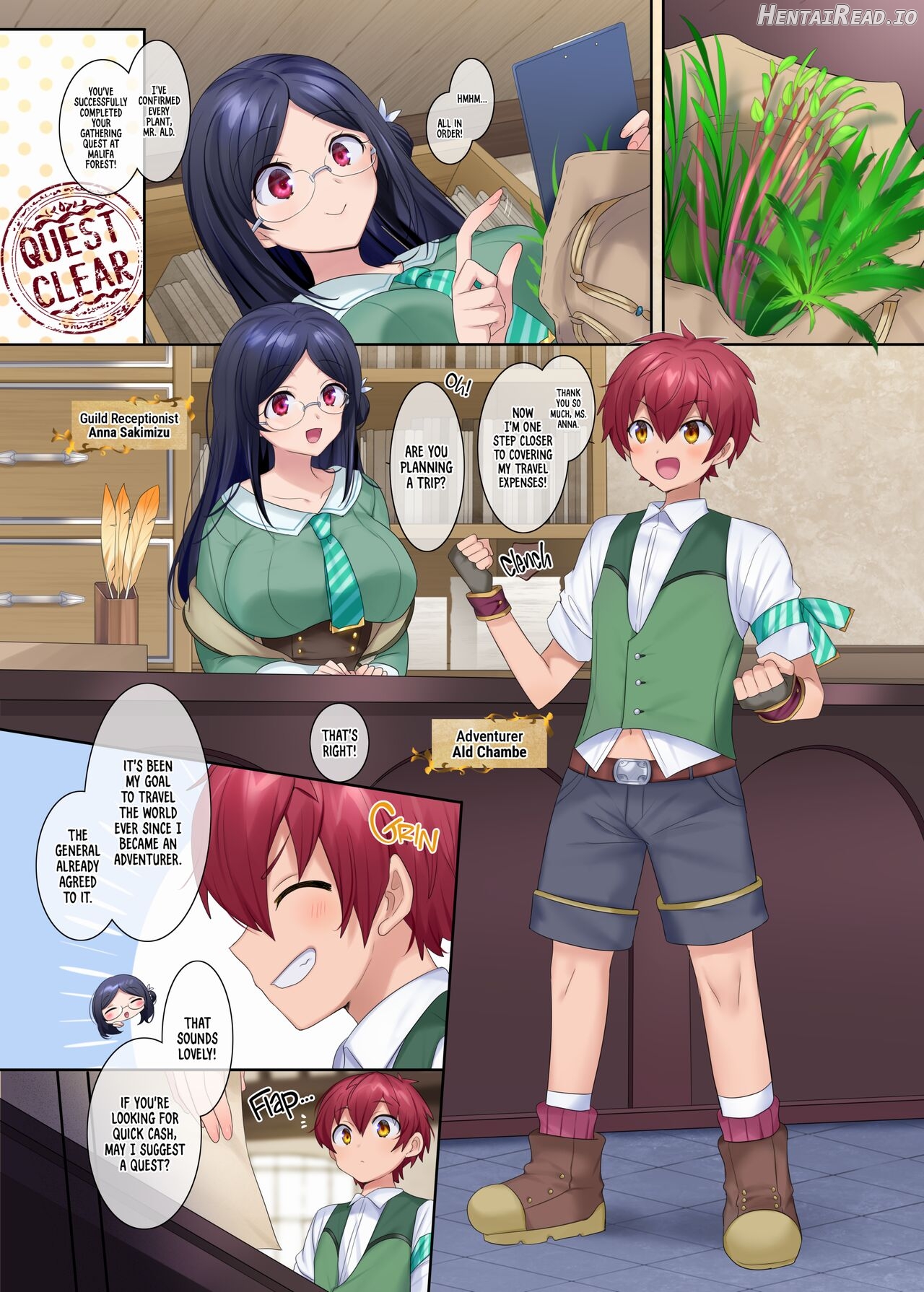 The Succubus Guild Receptionist Chapter 1 - page 2