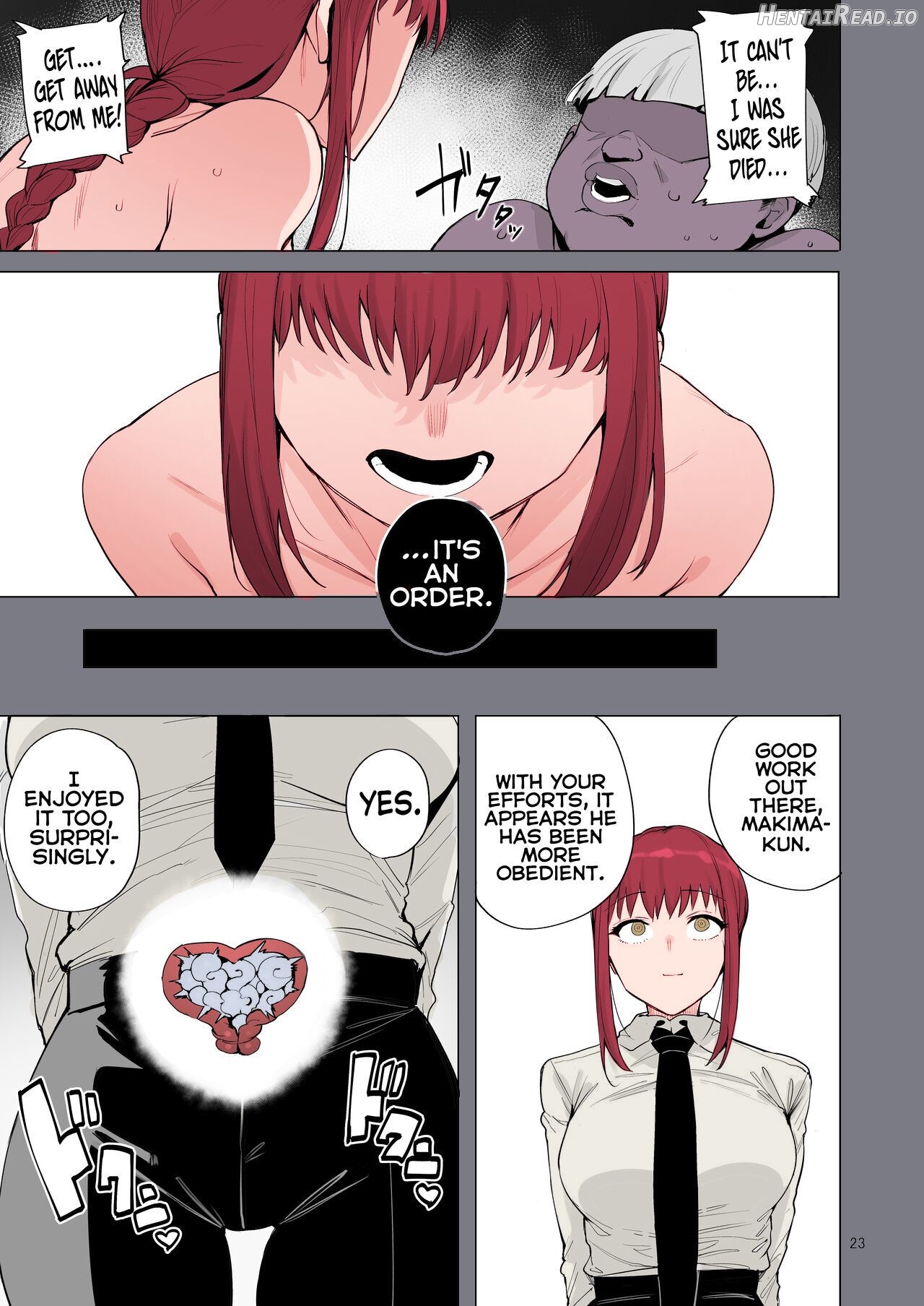 Makima VS Chinpo no Akuma Chapter 1 - page 24
