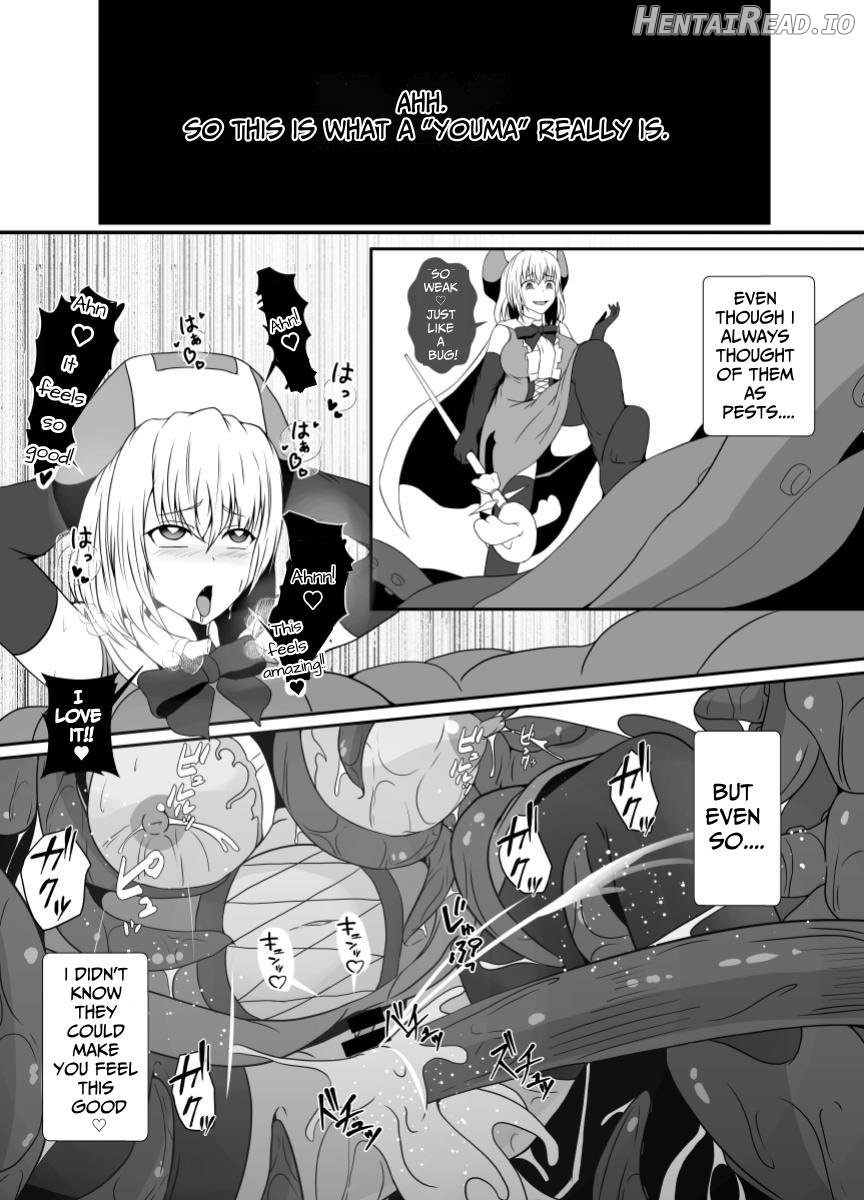 Mesugaki Mahou Shoujo wa Daikkirai na Zako Youma ni Karada o Torikomareta node Kankaku Shadan no Mahou o Tsukatte Asa made Taeru Chapter 1 - page 46