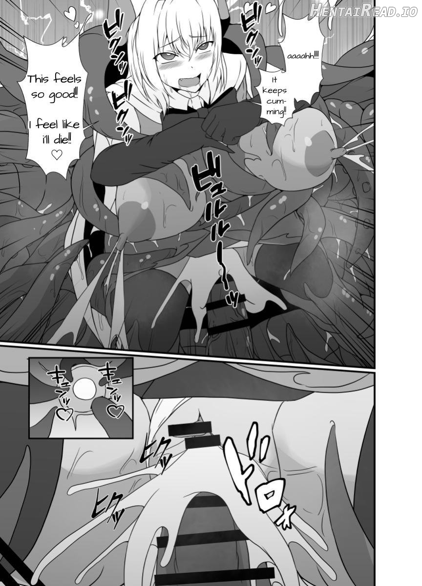 Mesugaki Mahou Shoujo wa Daikkirai na Zako Youma ni Karada o Torikomareta node Kankaku Shadan no Mahou o Tsukatte Asa made Taeru Chapter 1 - page 48