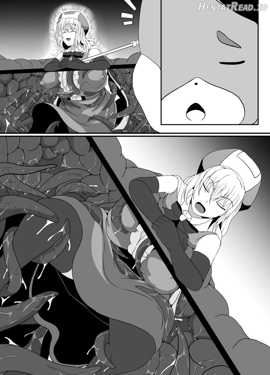 Mesugaki Mahou Shoujo wa Daikkirai na Zako Youma ni Karada o Torikomareta node Kankaku Shadan no Mahou o Tsukatte Asa made Taeru Chapter 1 - page 63