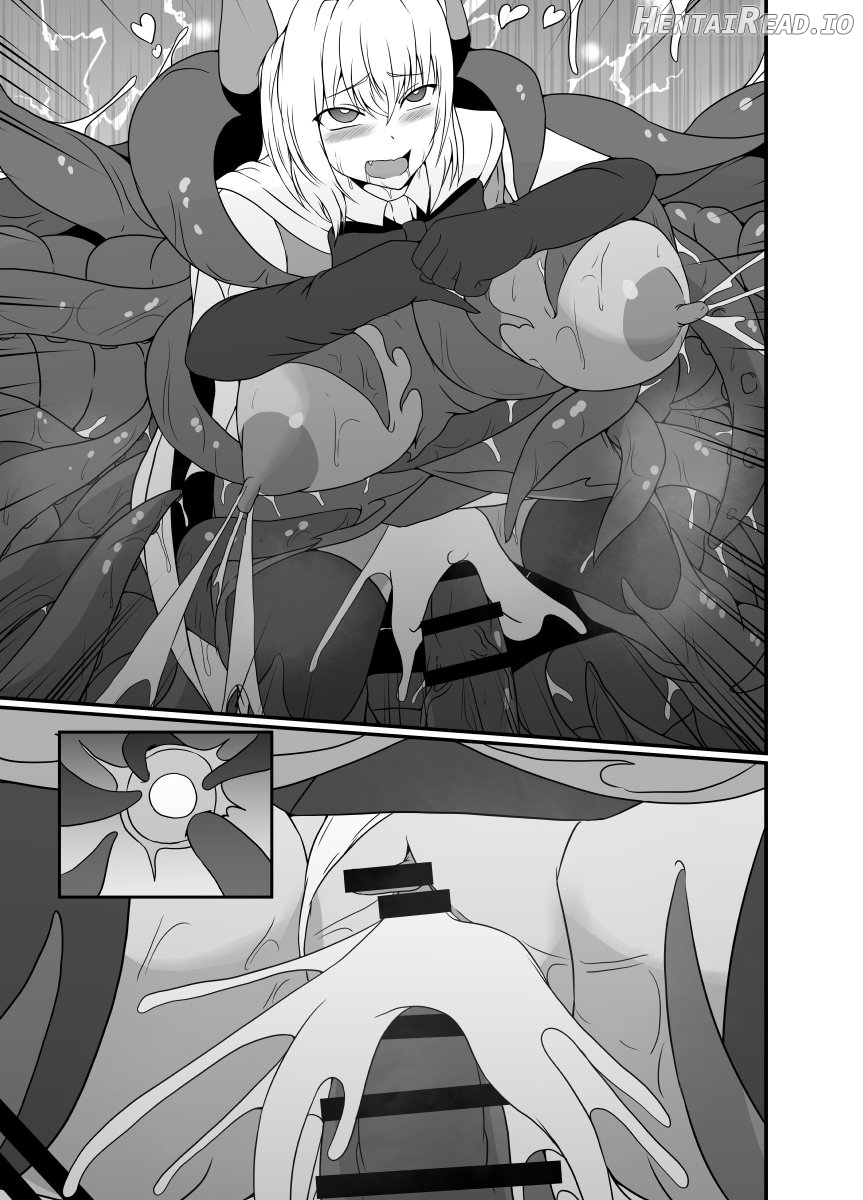 Mesugaki Mahou Shoujo wa Daikkirai na Zako Youma ni Karada o Torikomareta node Kankaku Shadan no Mahou o Tsukatte Asa made Taeru Chapter 1 - page 98