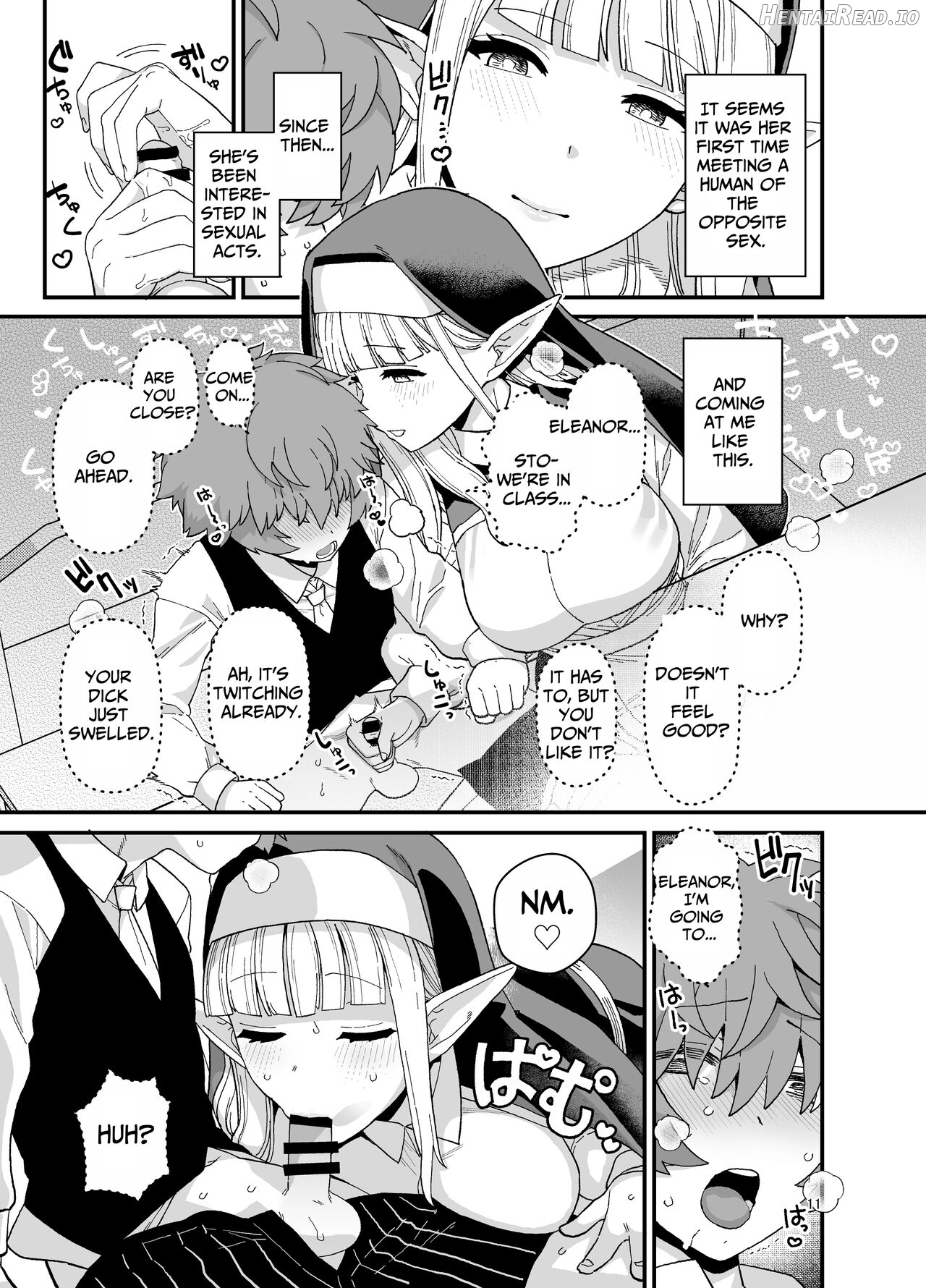 Elf Gakuen no Yuutousei - Honor student of Elf Academy Chapter 1 - page 12